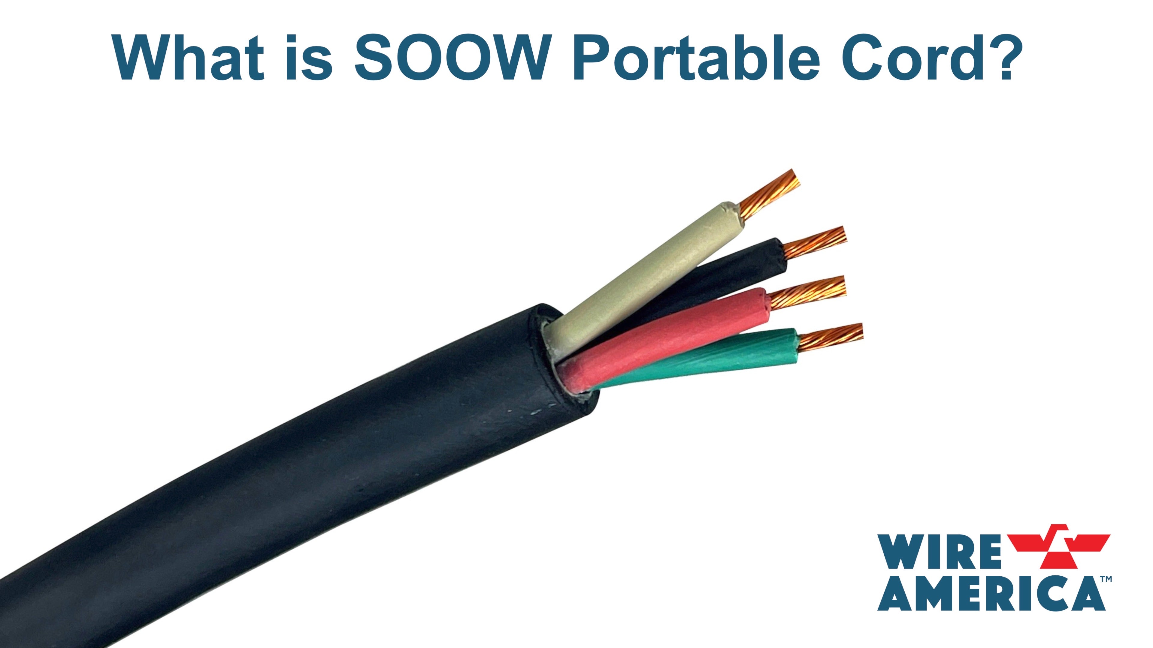 What is SOOW Portable Cord 600V? Article