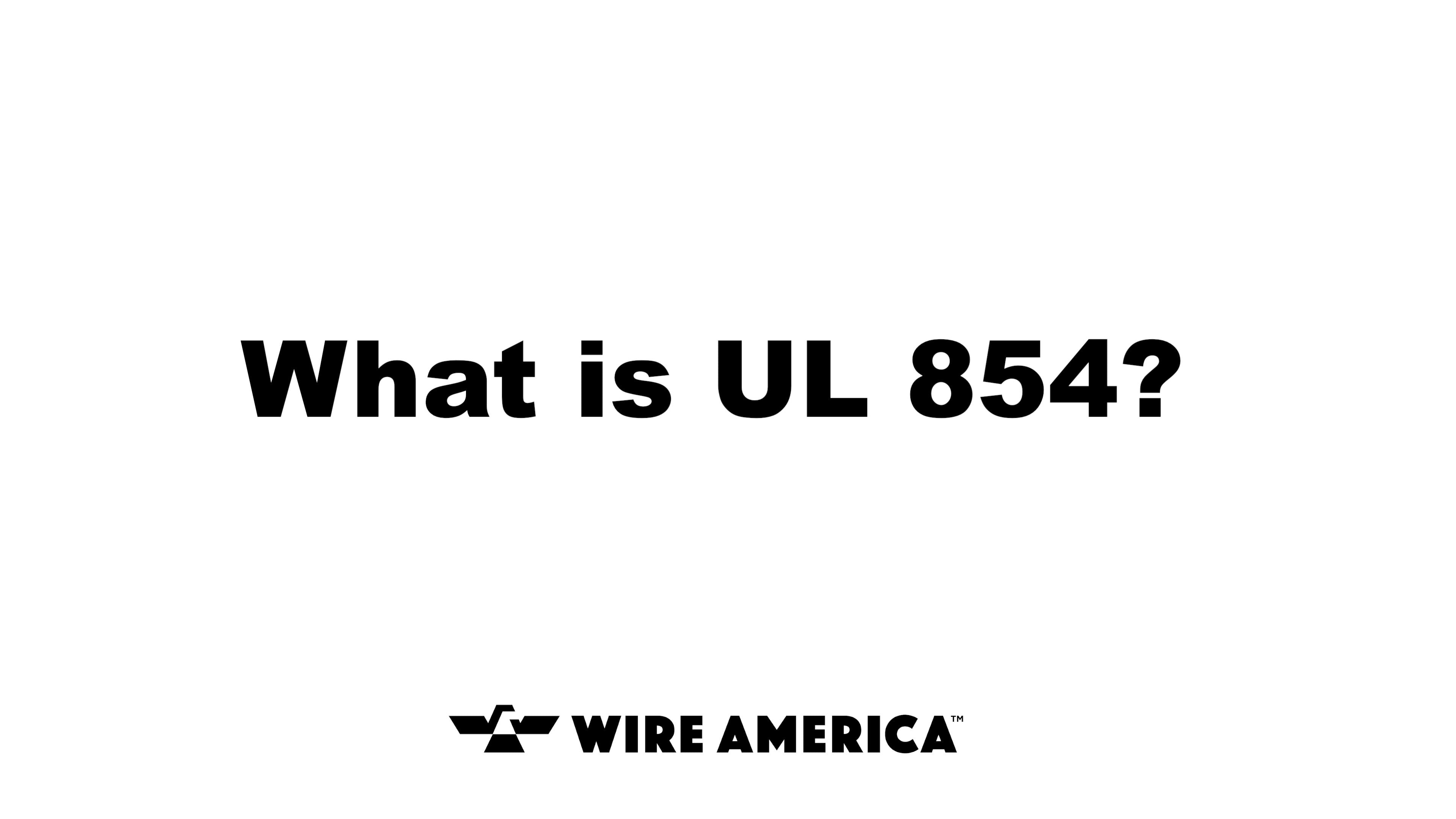 What is UL 854? Understanding the Standard for Service Entrance Cable ...
