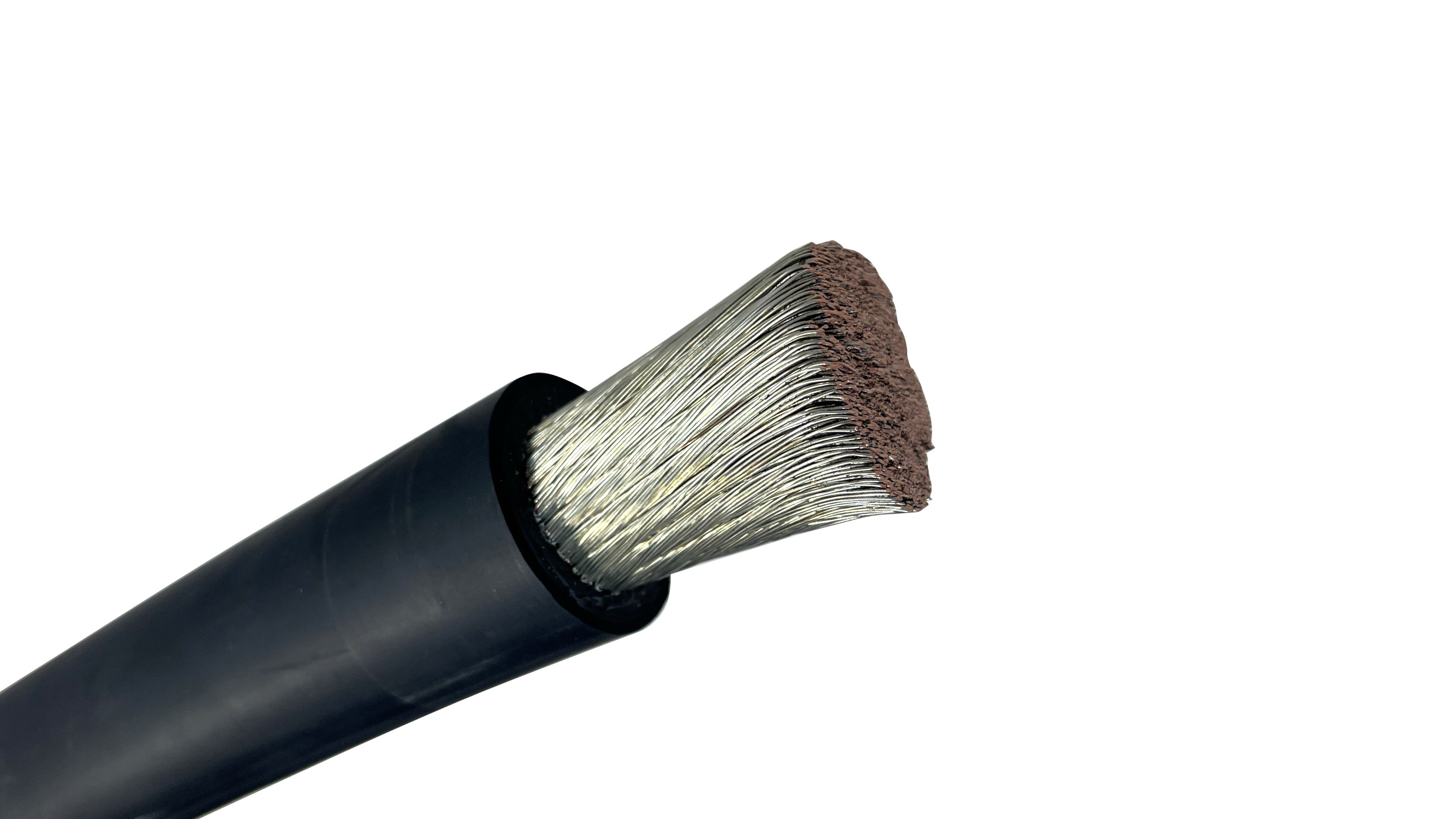 1111 MCM Diesel Locomotive Cable, 2000V DLO Heavy Duty Black CPE Jacket, Flexible Fine Stranded Tinned Copper Power Wire.