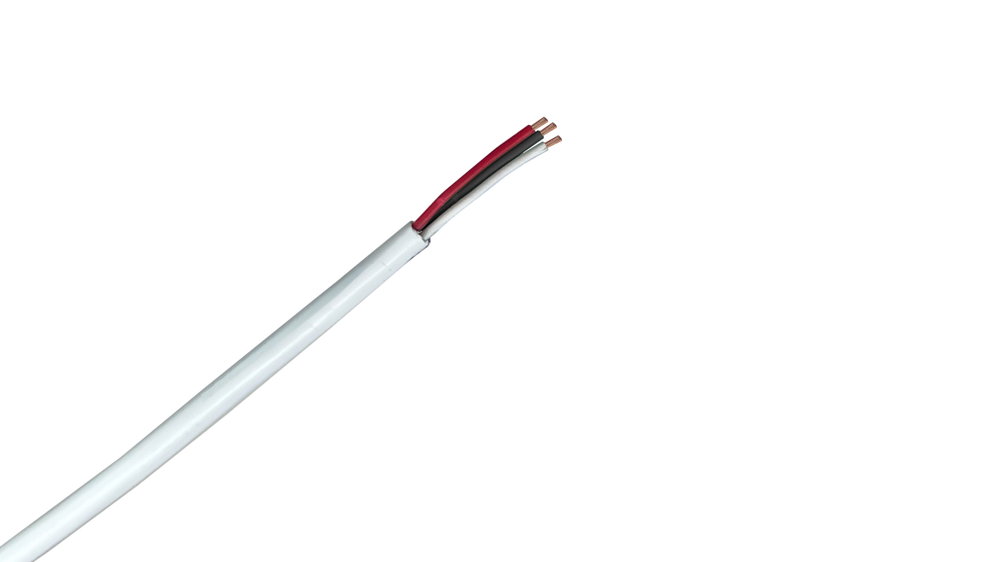 12/3 Security Cable, 12 AWG 3-Conductor Stranded, CMP Plenum Rated, Unshielded Low Voltage Power and Control Wire.