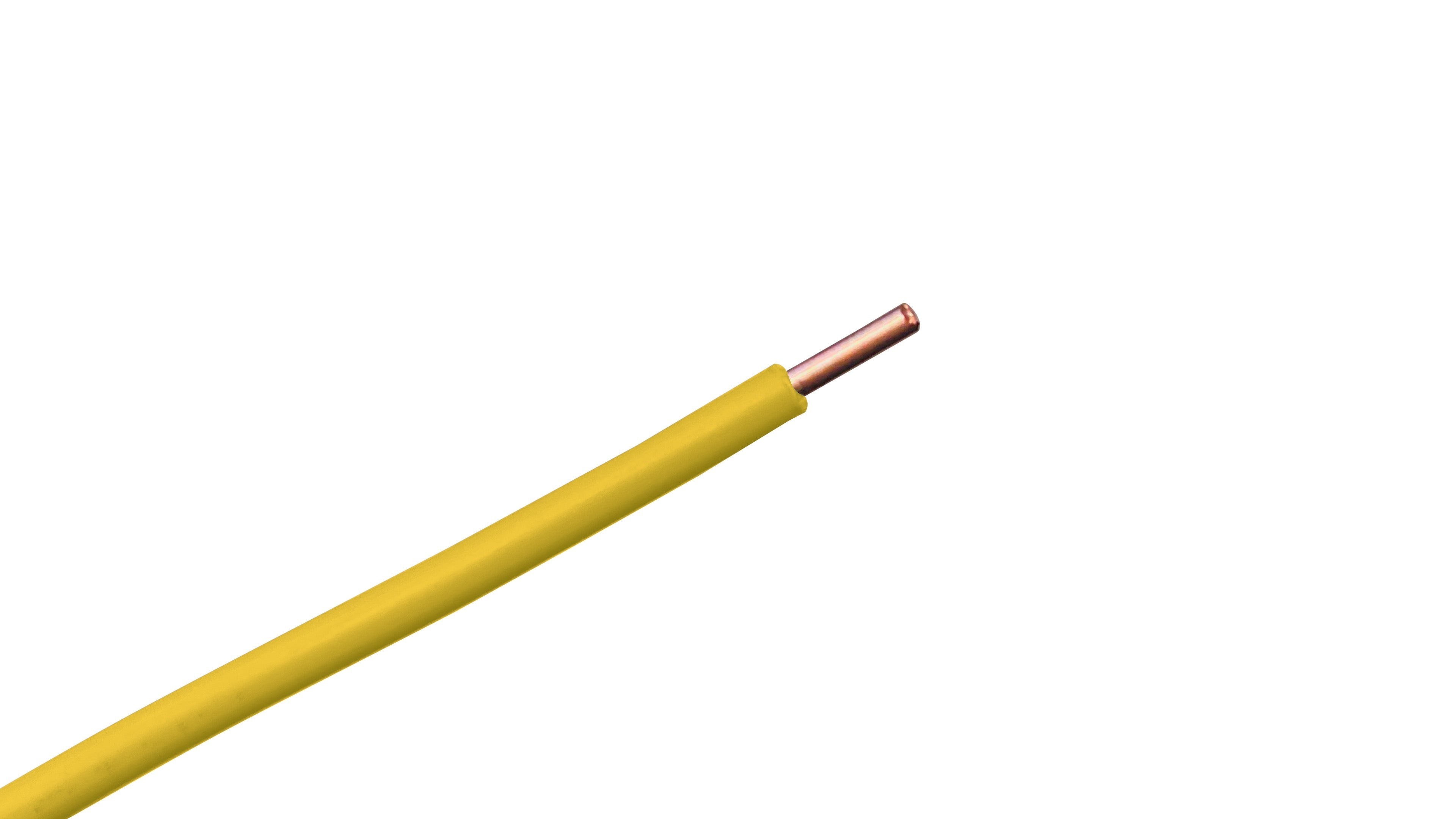12 AWG HS Copper Clad Steel Tracer Wire, PE-45 Yellow Jacket for Gas Lines, 12 Gauge High Strength Locating Wire.
