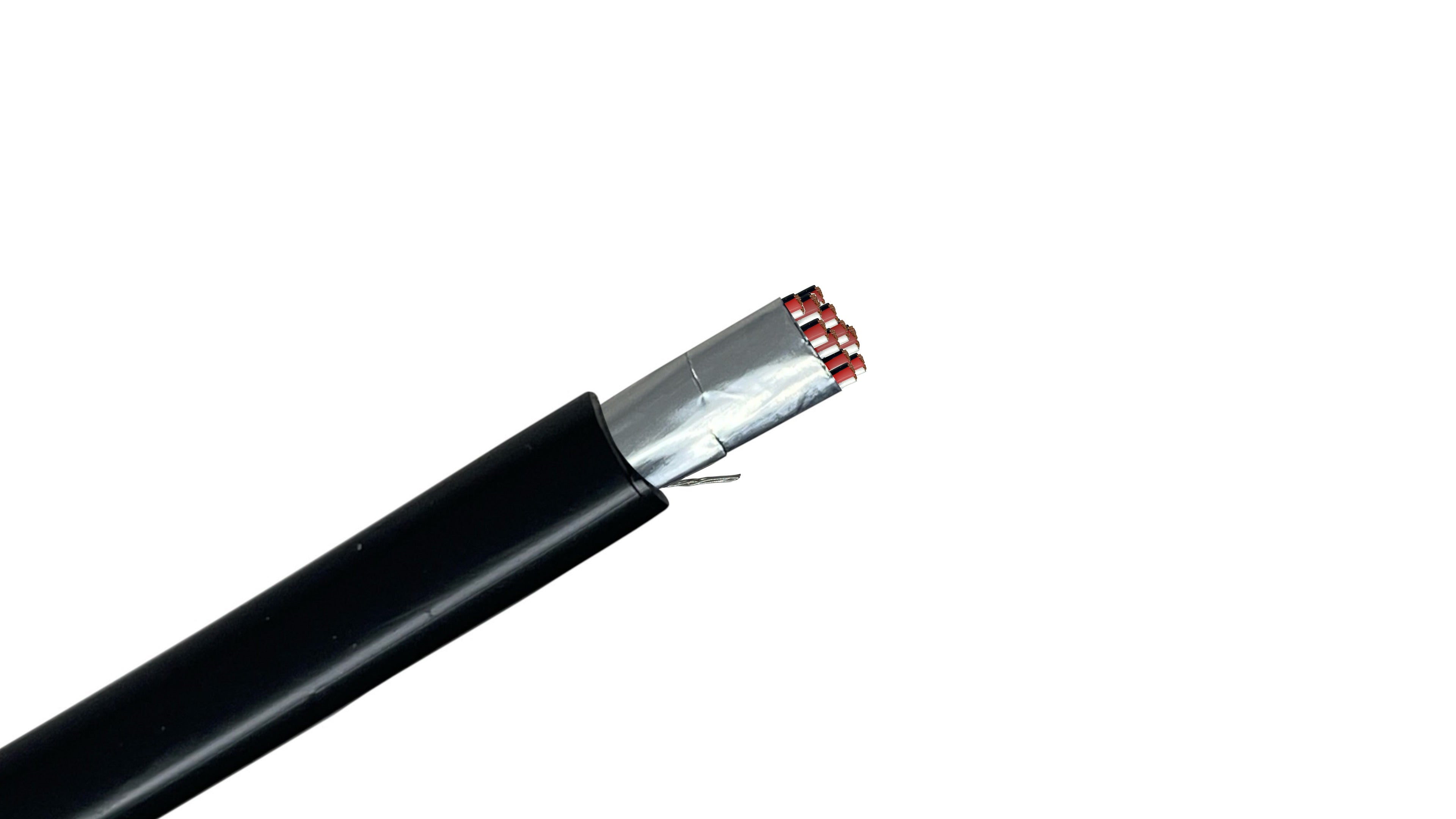 16 AWG 16 Triads shielded PLTC cable for noise-protected signal transmission in power-limited tray systems.