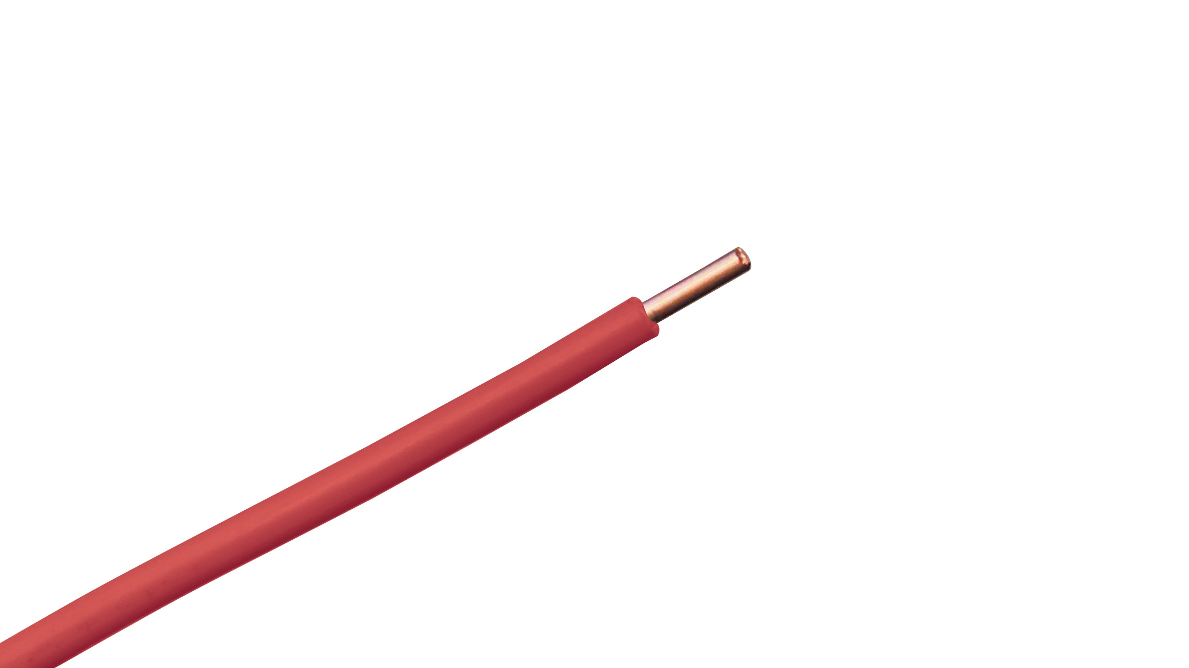 16 AWG HS Copper Clad Steel Tracer Wire, PE-45 Red Jacket, 16 Gauge High Strength Underground Electrical Locating Wire.