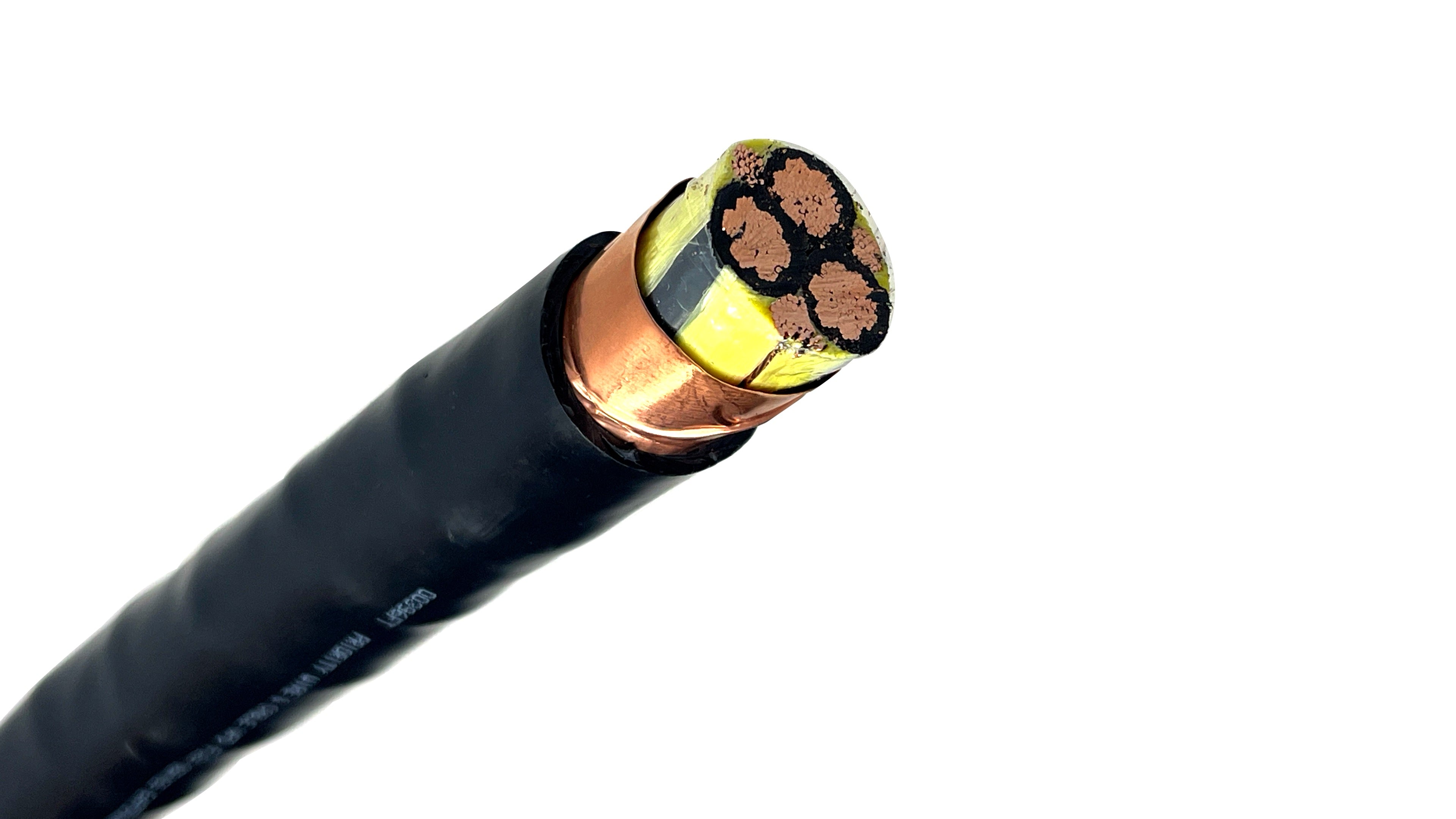 1/0-3 Shielded VFD Cable W/ 3 #4 Grounds