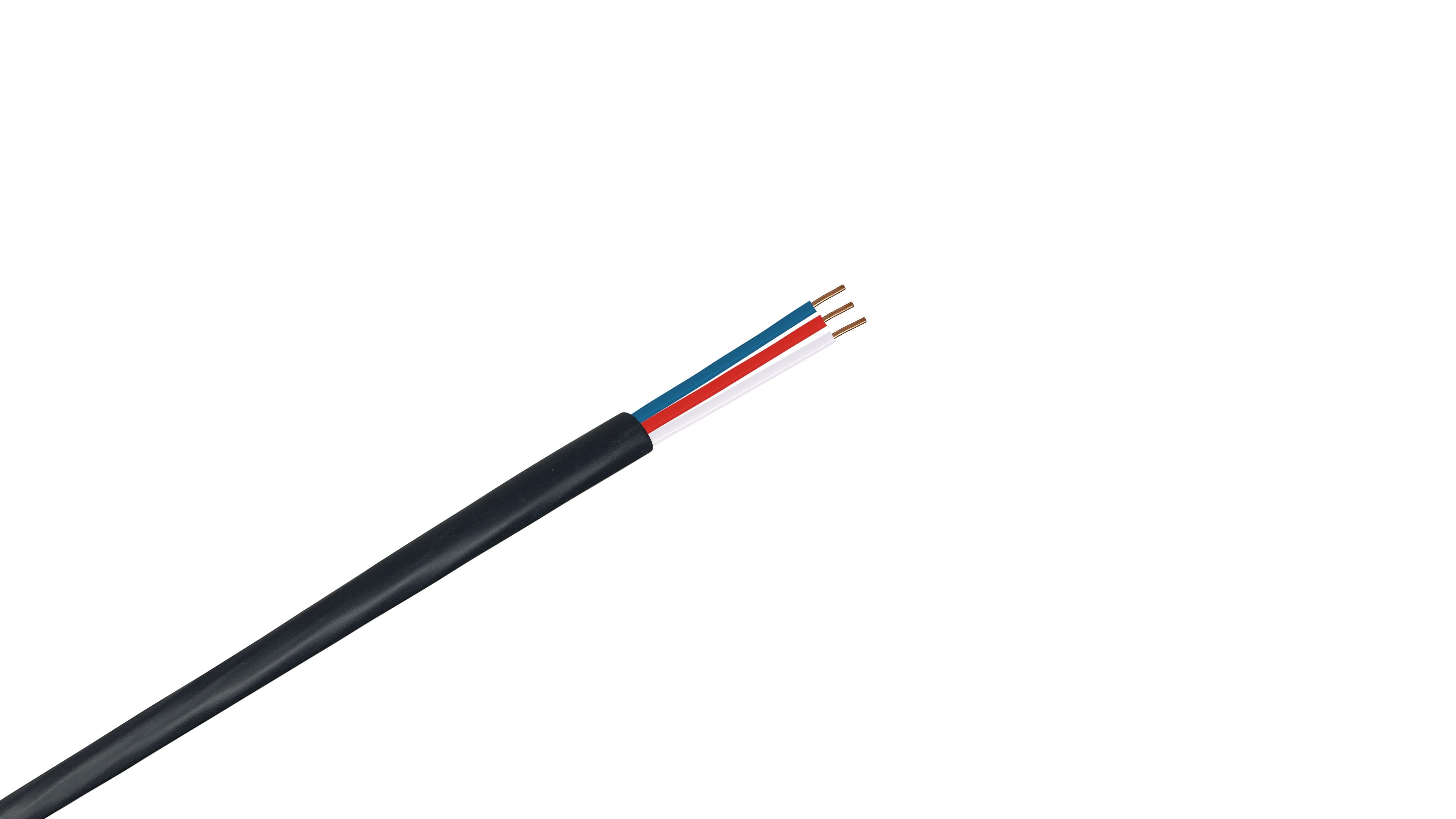 18/3 Sprinkler Wire, 18 AWG 3-Conductor 30V Direct Burial Irrigation Cable for residential and commercial watering systems.