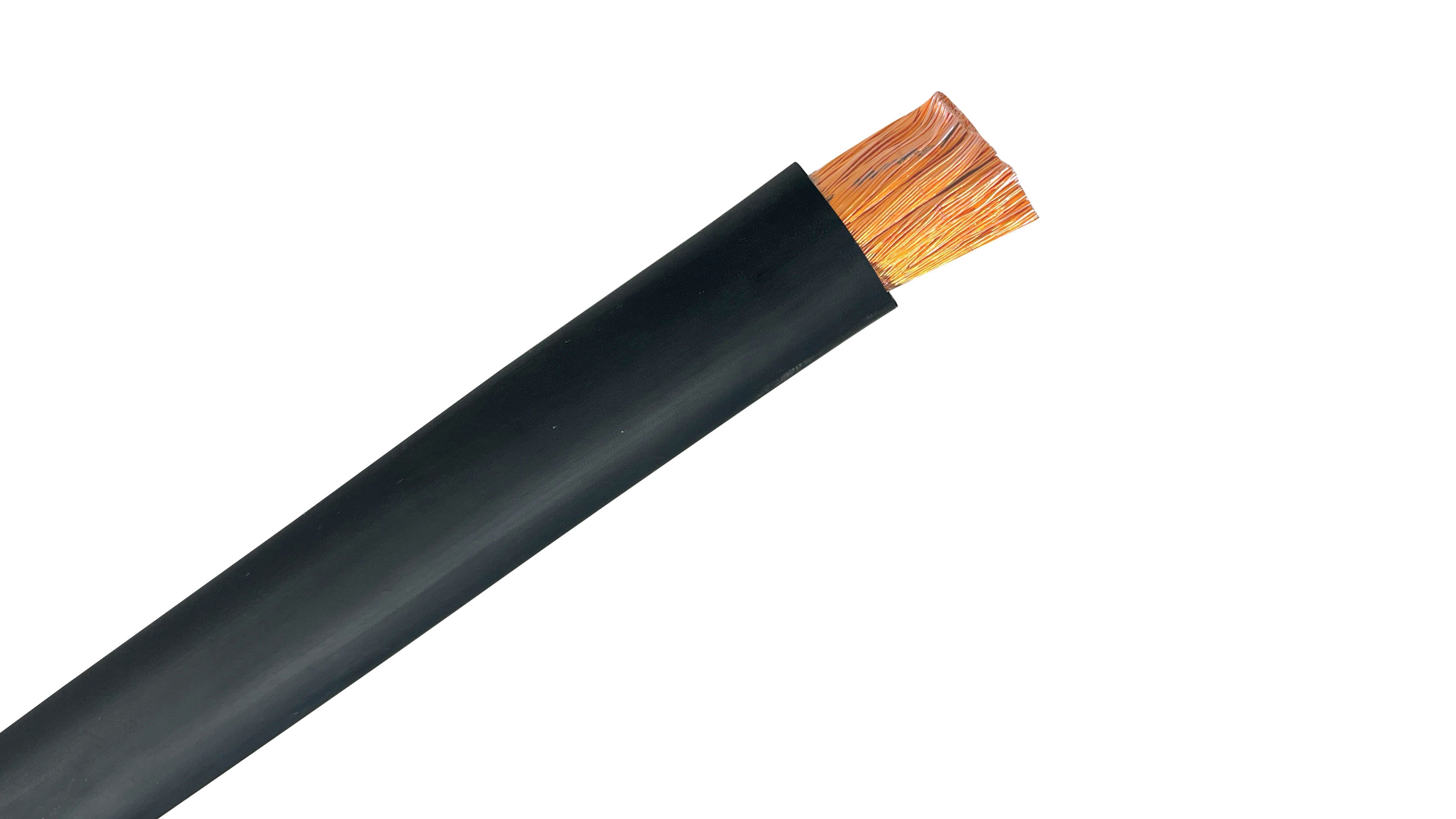 250 MCM Flexible Welding Cable Black