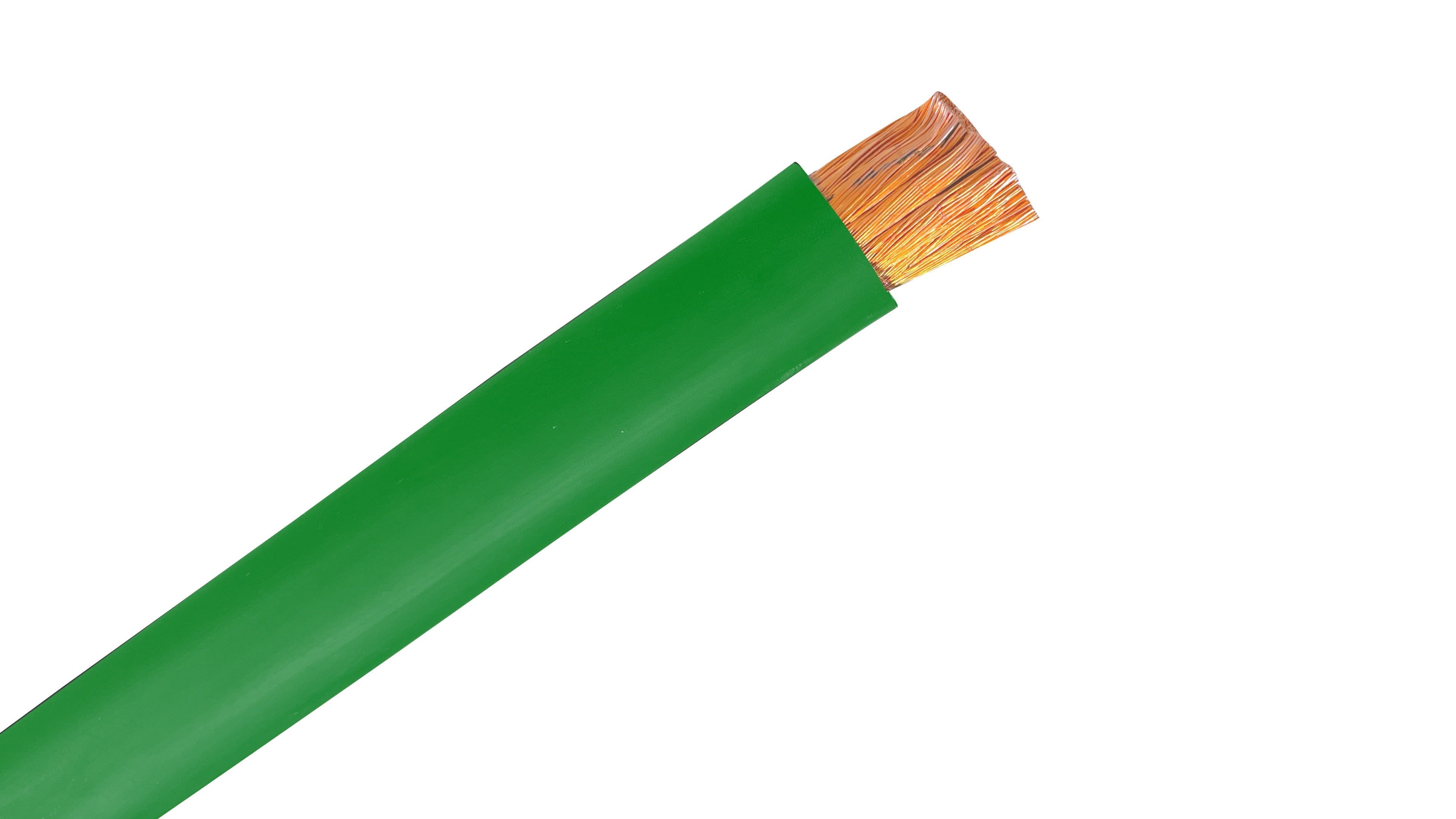 4/0 Flexible Welding Cable Green