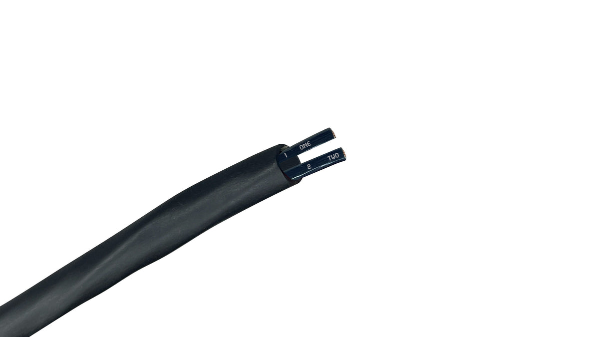 6 AWG 2 Conductor with No Ground, (Round) THHN/PVC Tray Cable, 600V