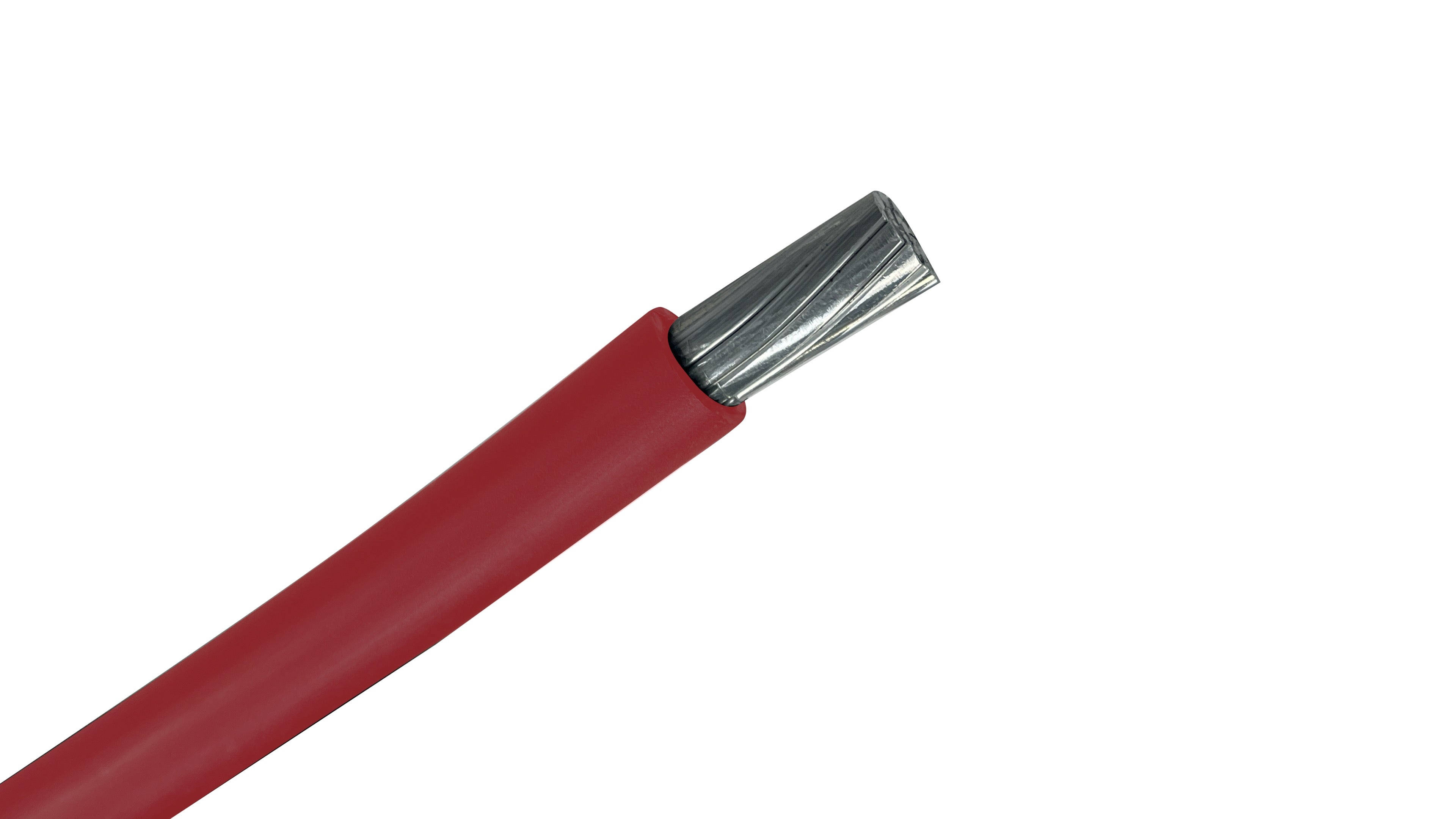 500 MCM Aluminum 2kV Solar PV Wire Red