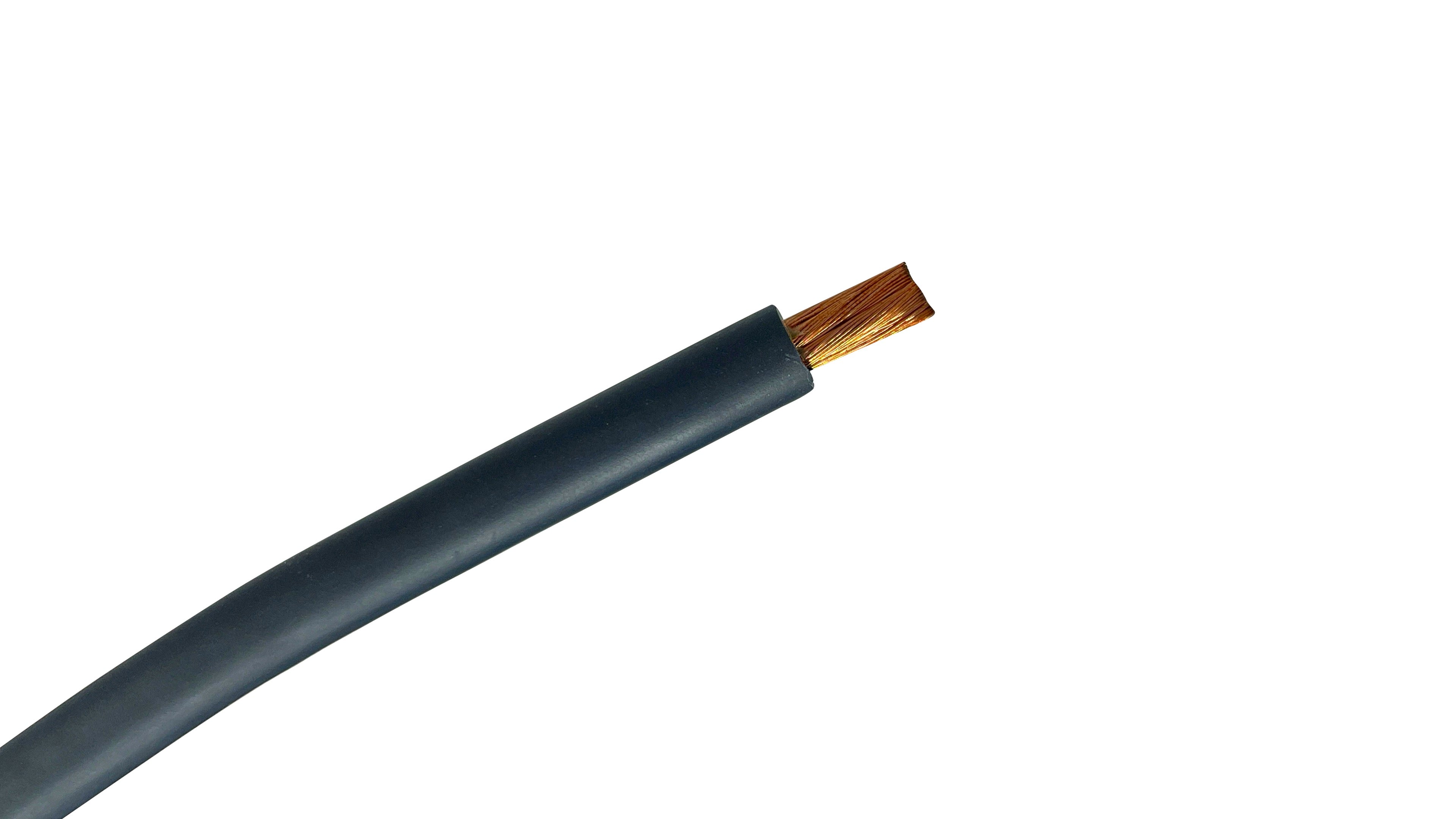 4 Gauge AWG Flexible Welding Cable Black