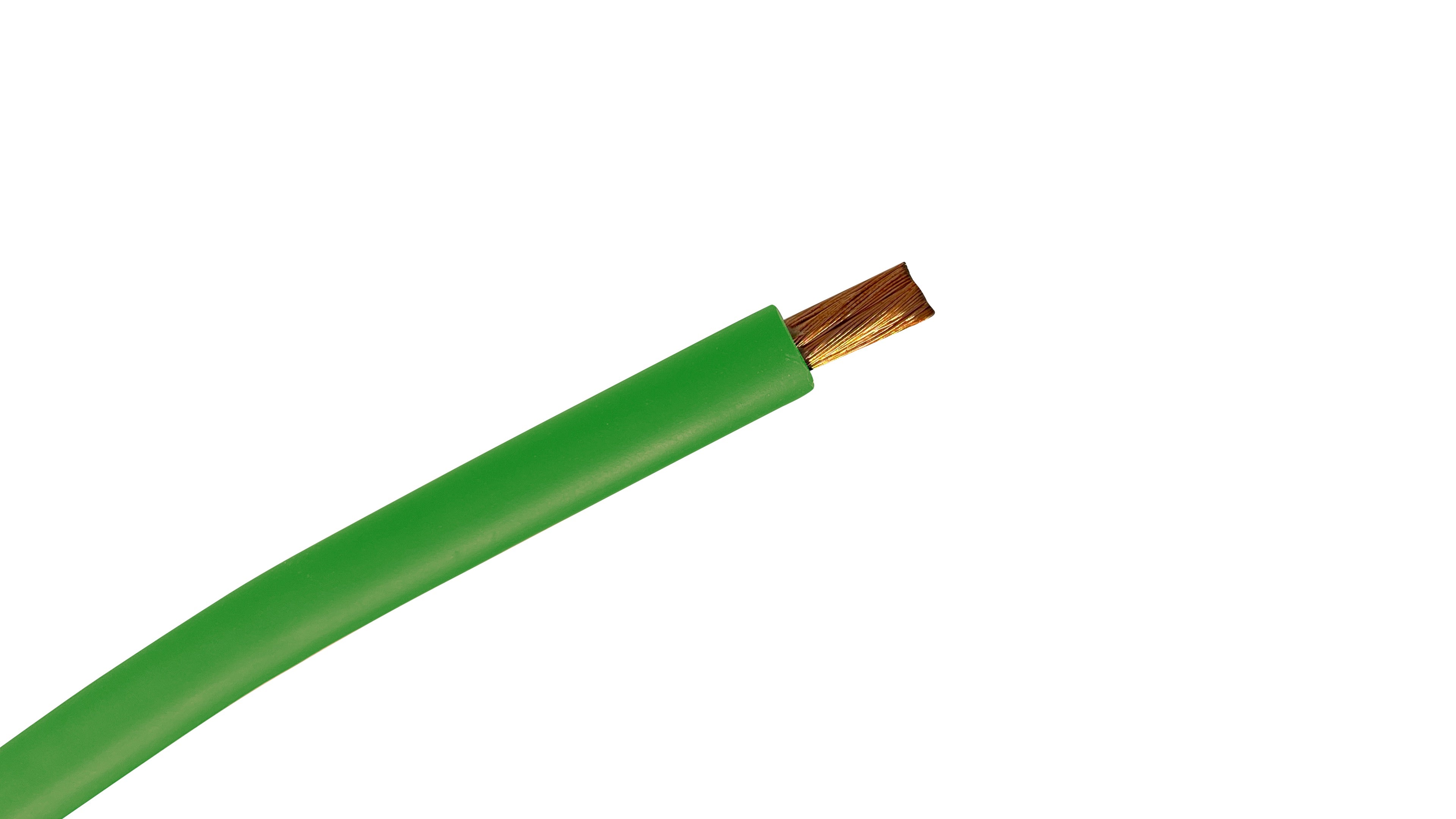 2 Gauge AWG Flexible Welding Cable Green