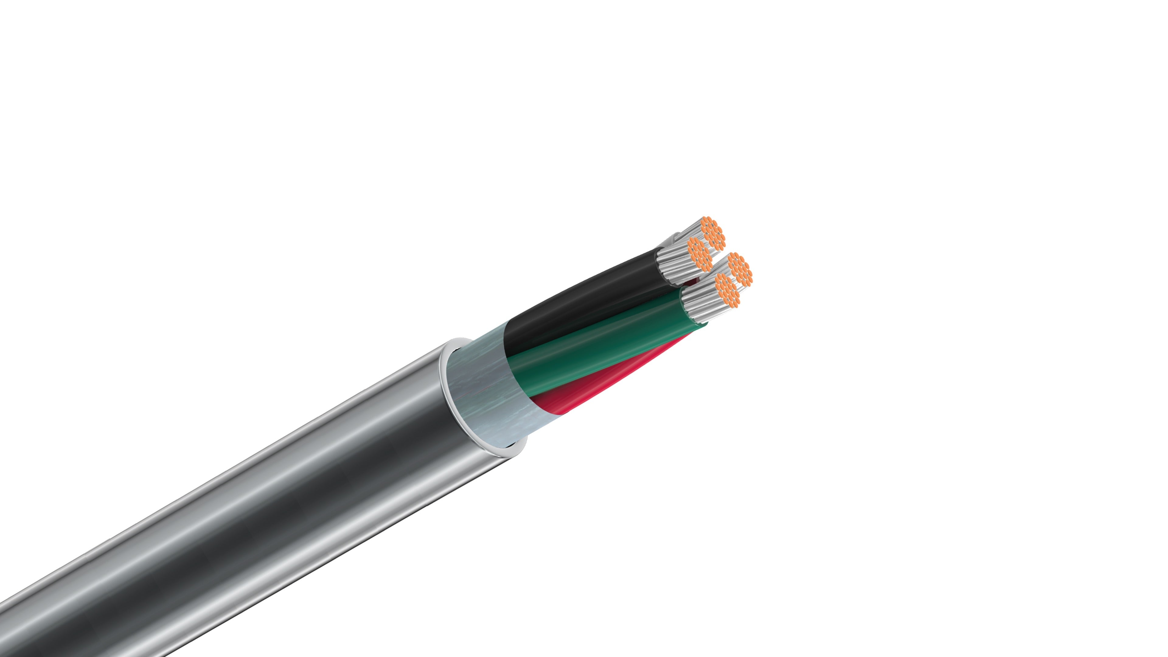Belden 9418 Cable, 18 AWG 4-Conductor Shielded Wire, Polyethylene Insulation, Chrome PVC Jacket, Audio & Control Cable.