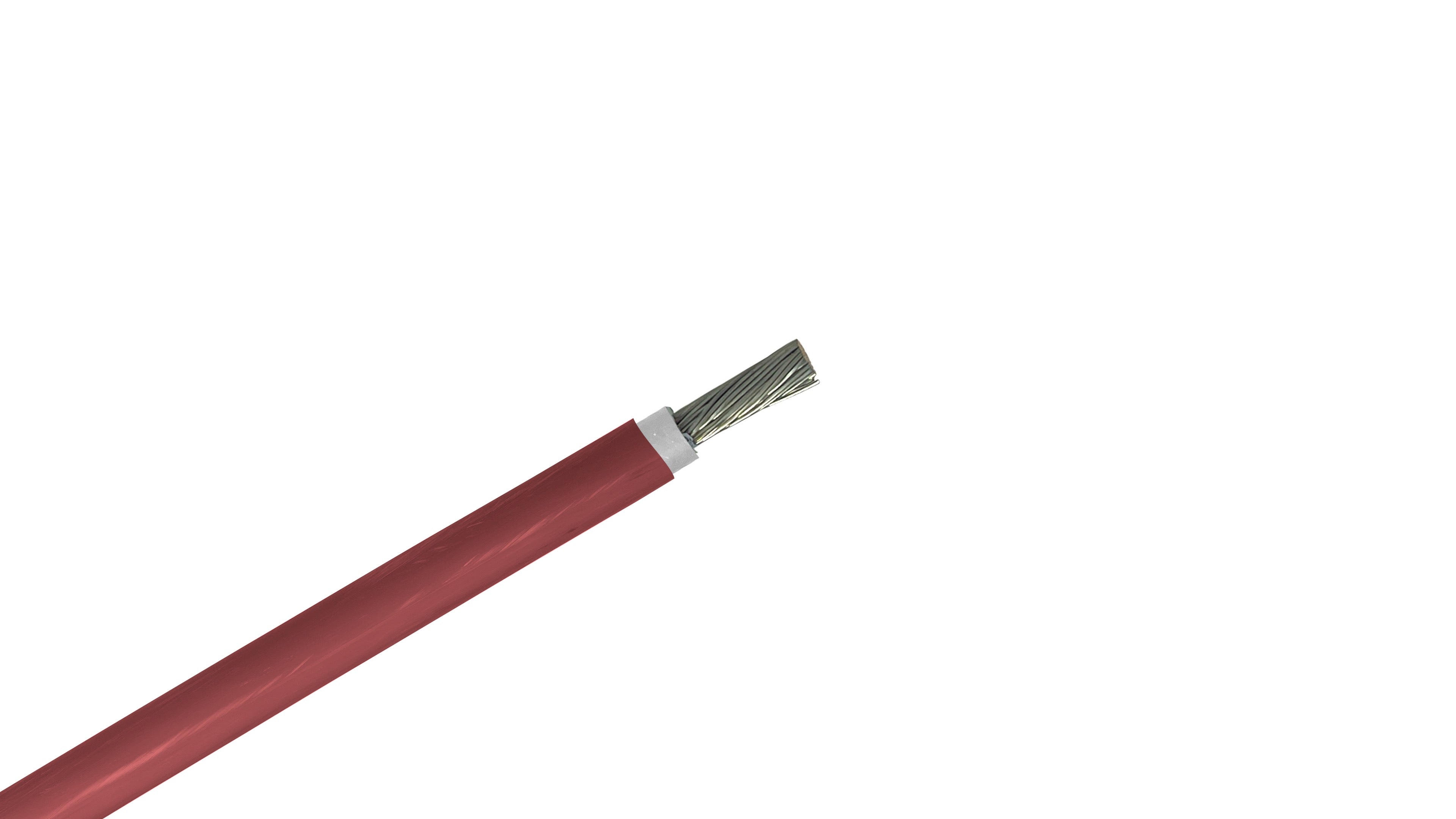 2 AWG Central Office Power Cable, L2, 600V, Red