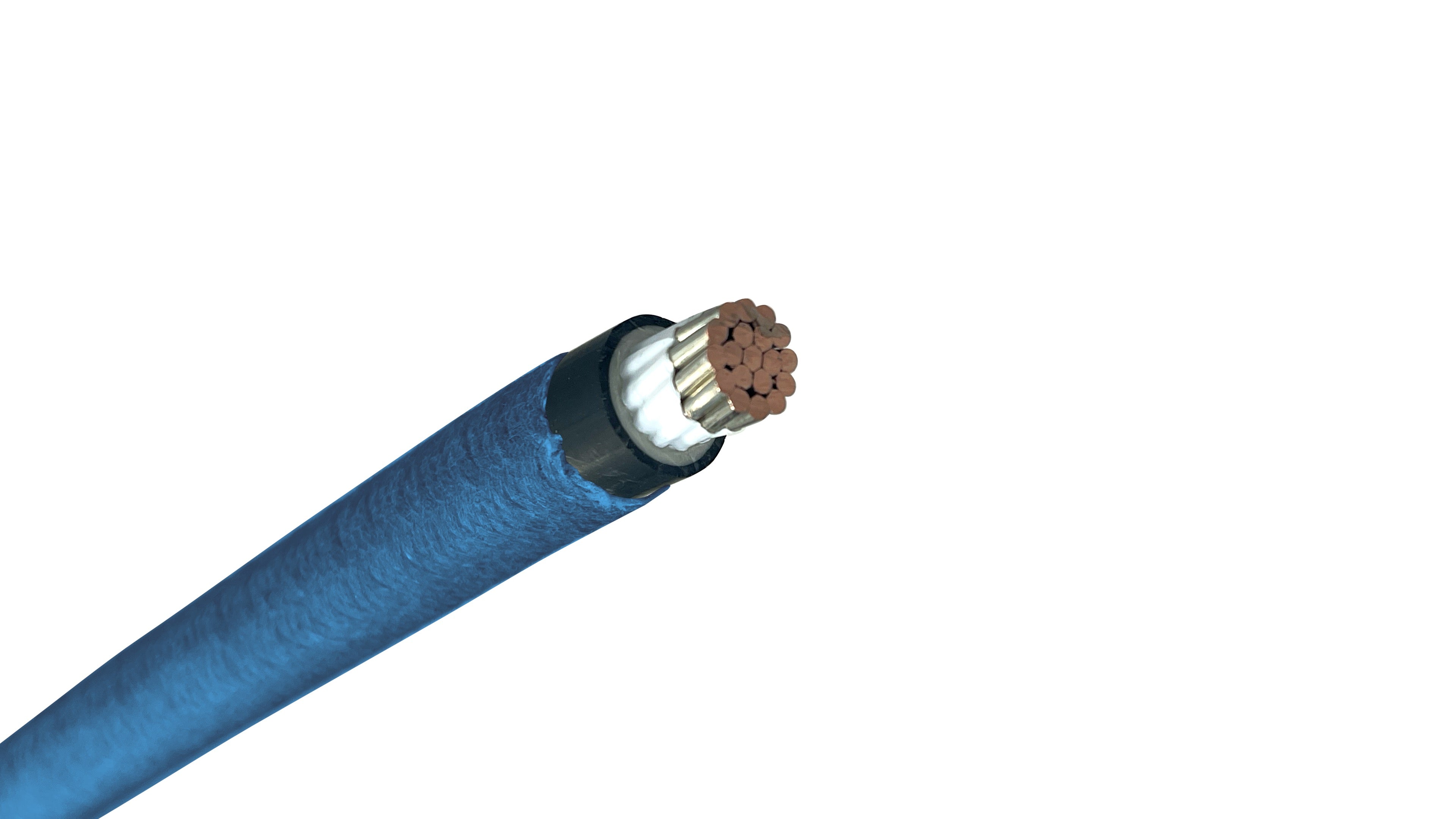 4/0 Central Office Power Cable, L3, 600V, Blue