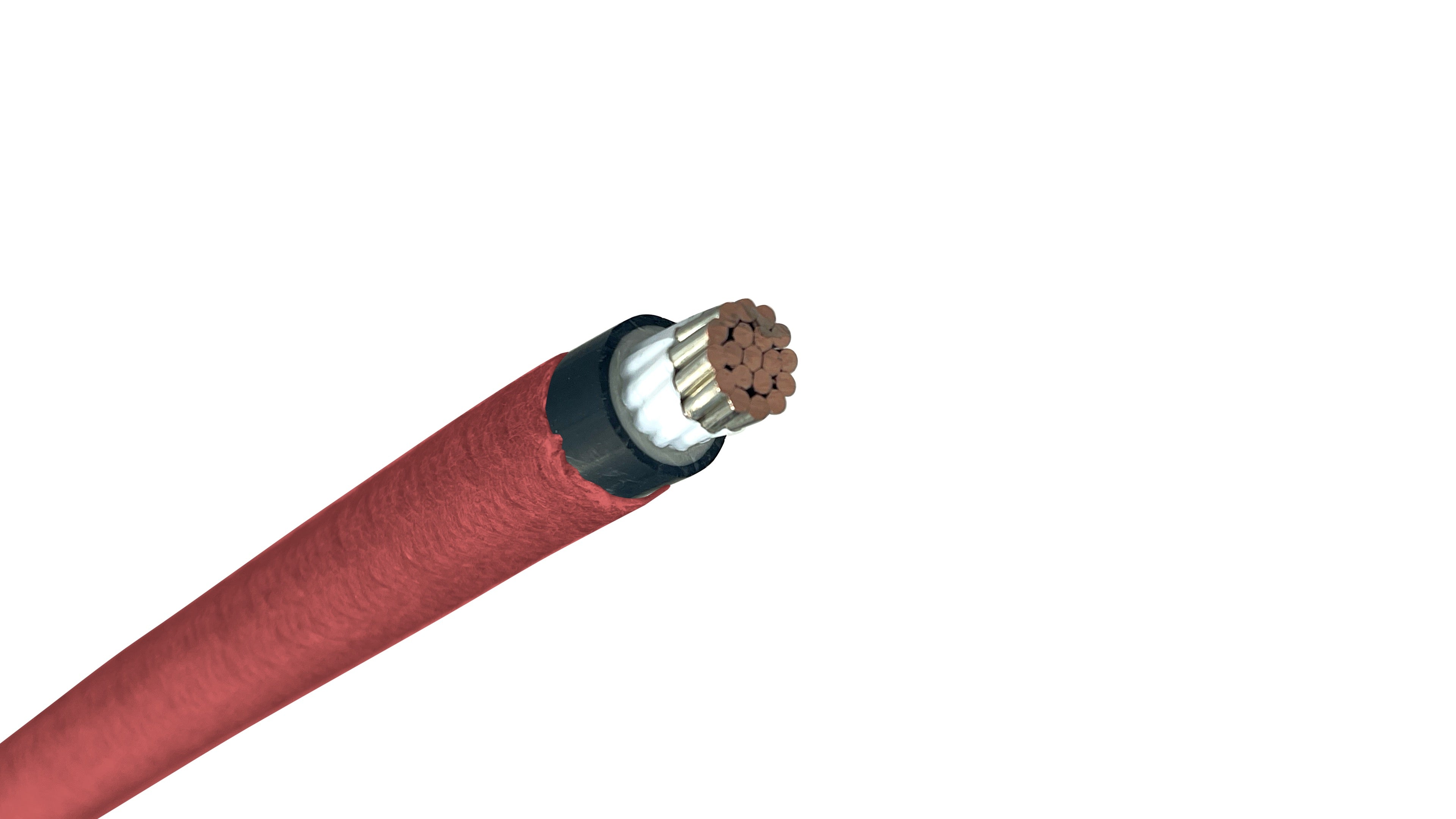 4/0 Central Office Power Cable, L3, 600V, Red