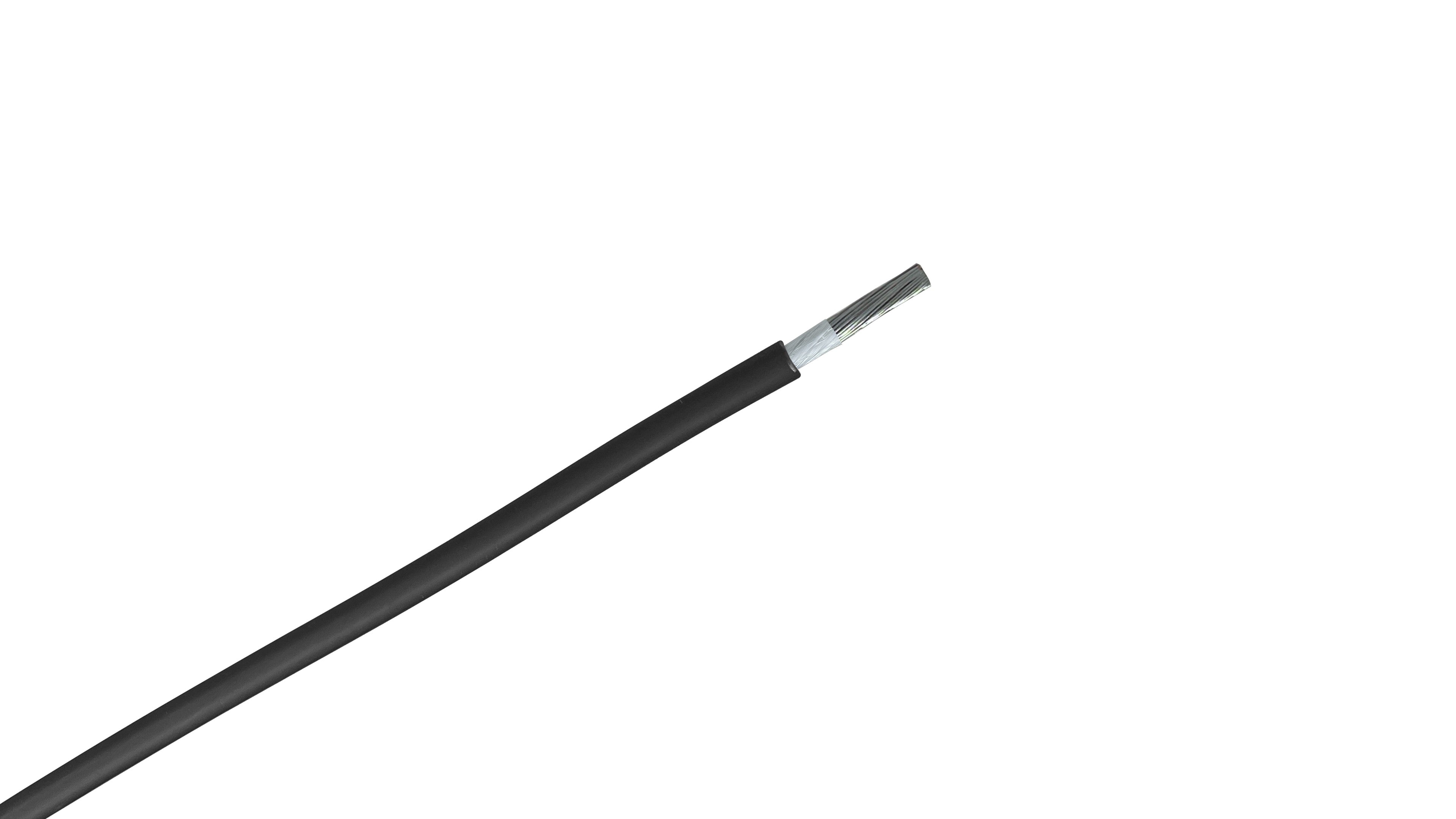 12 AWG RG Flex Central Office Power Cable, List 2 Black 600V RHH/RHW-2 Flexible Telco Power Wire for Battery Leads.