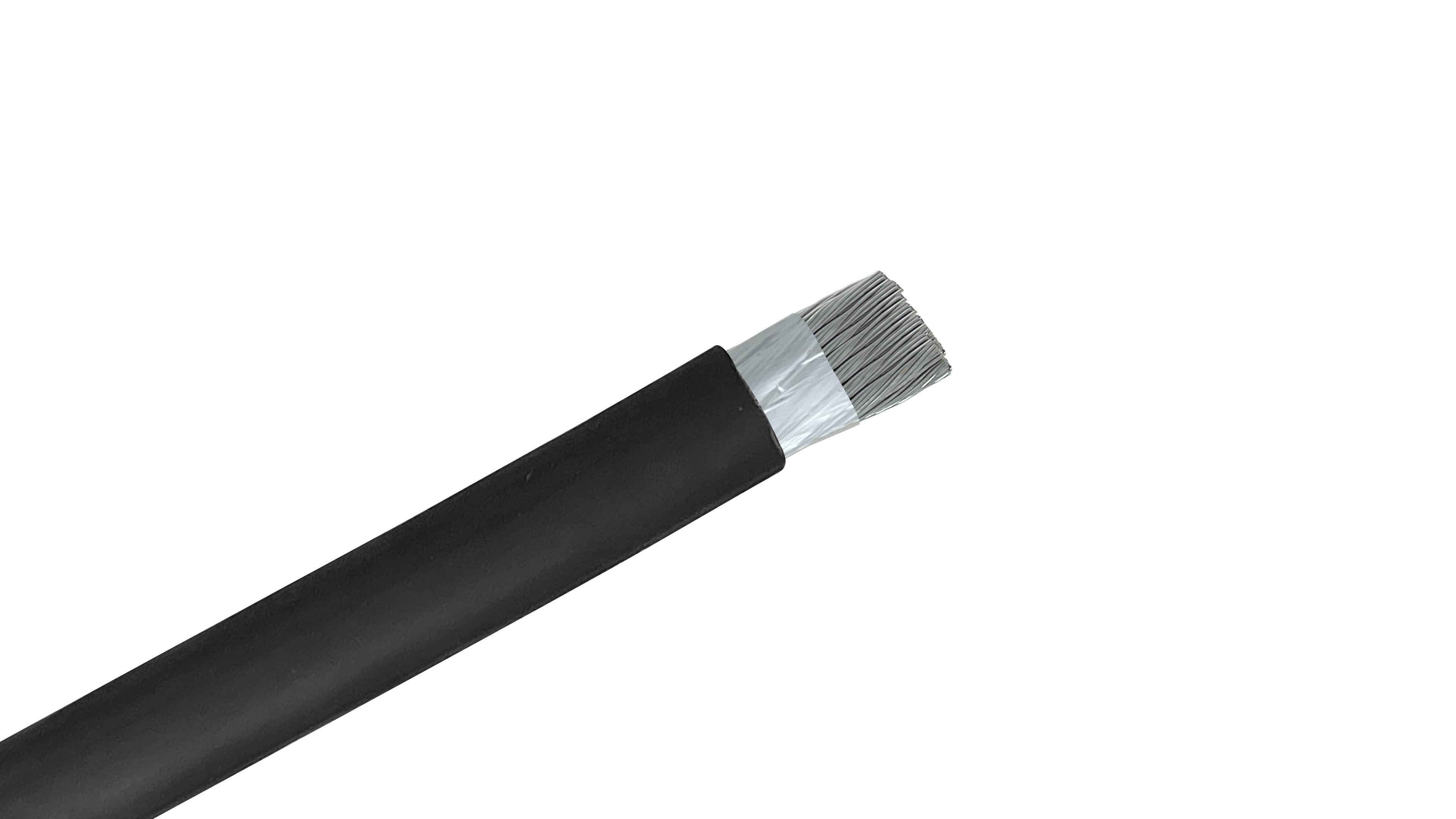 500 MCM RG Flex Central Office Power Cable, List 2 Black 600V RHH/RHW-2 Flexible Telco Power Wire for Battery Leads.