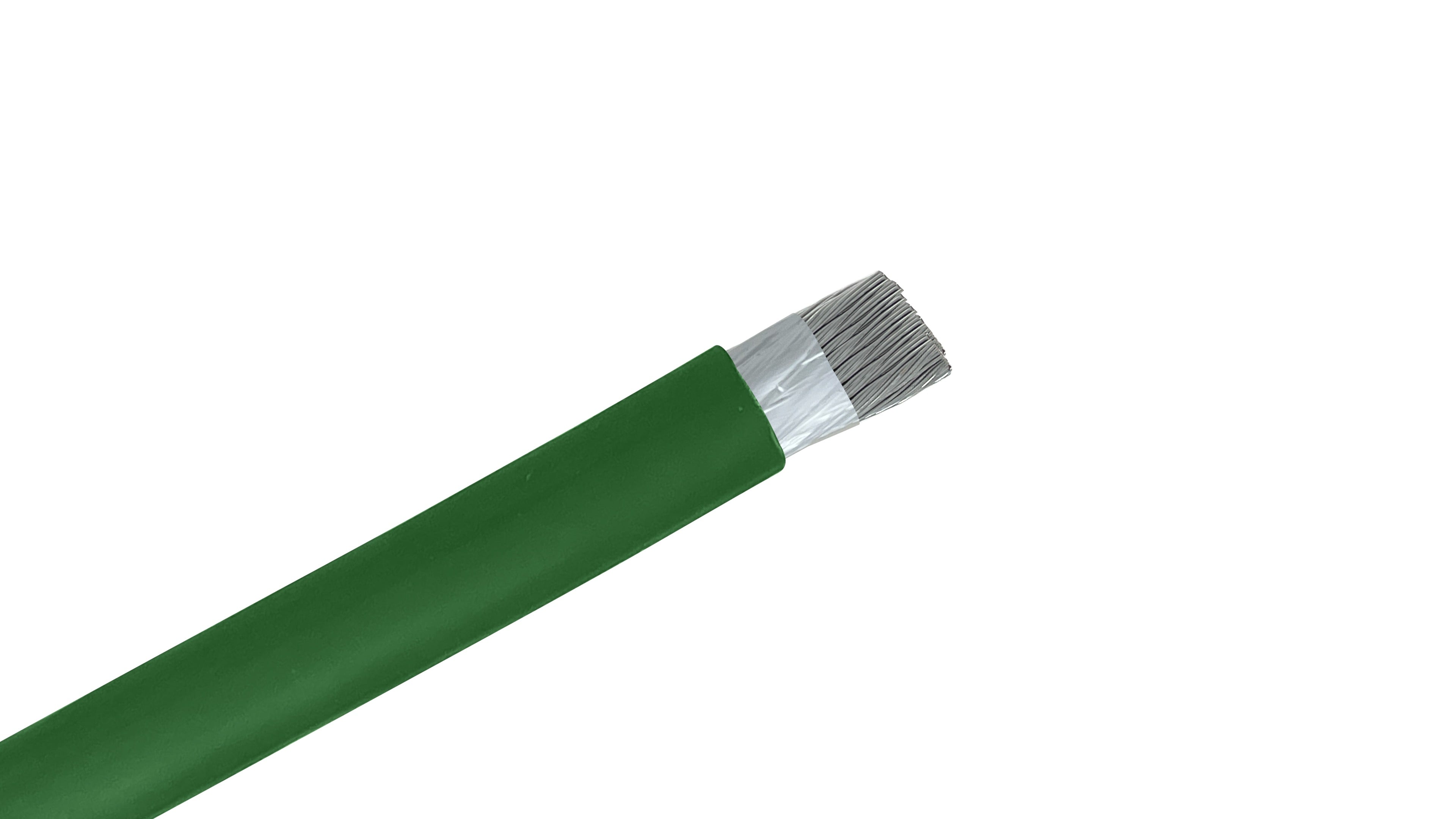 750 MCM RG Flex Central Office Power Cable, List 2 Green 600V RHH/RHW-2 Flexible Telco Power Wire for Battery Leads.
