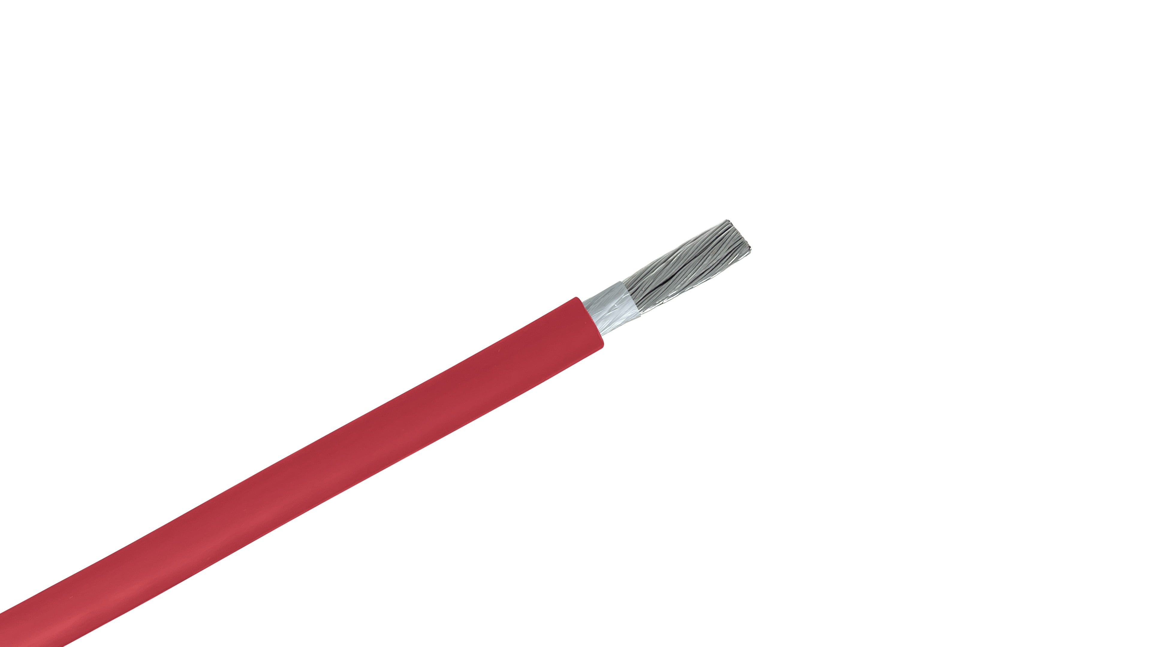 4 AWG RG Flex Central Office Power Cable, List 2 Red 600V RHH/RHW-2 Flexible Telco Power Wire for Battery Leads.