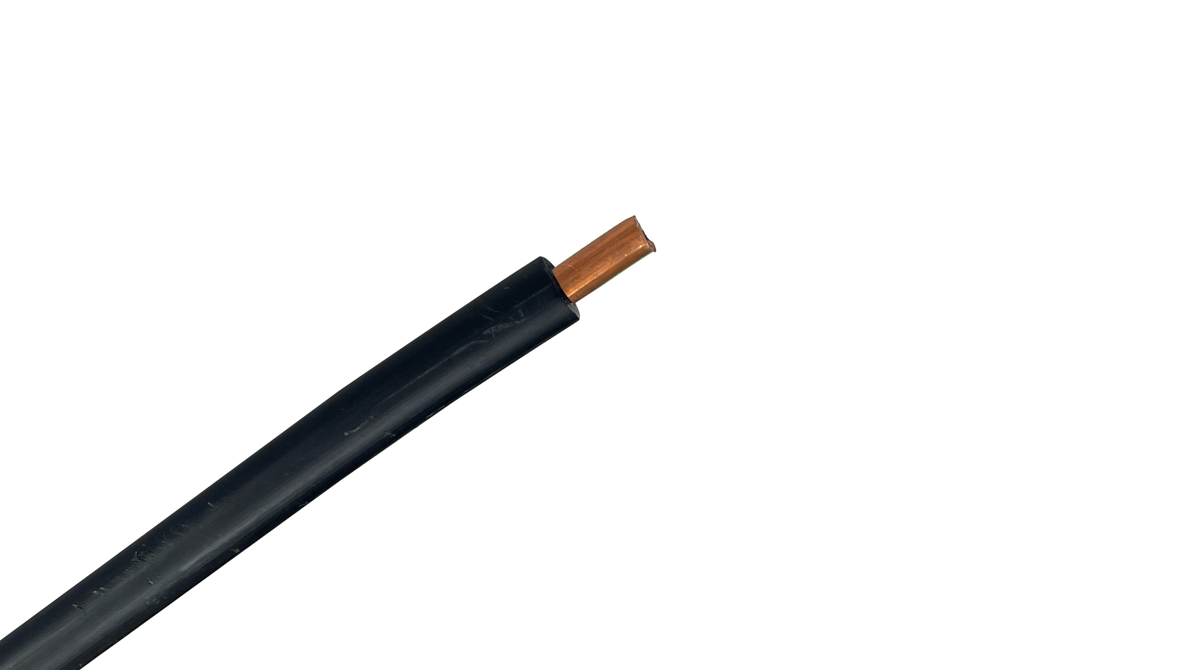 6 AWG Solid Transformer Riser Wire, HMWPE, 13.2kV