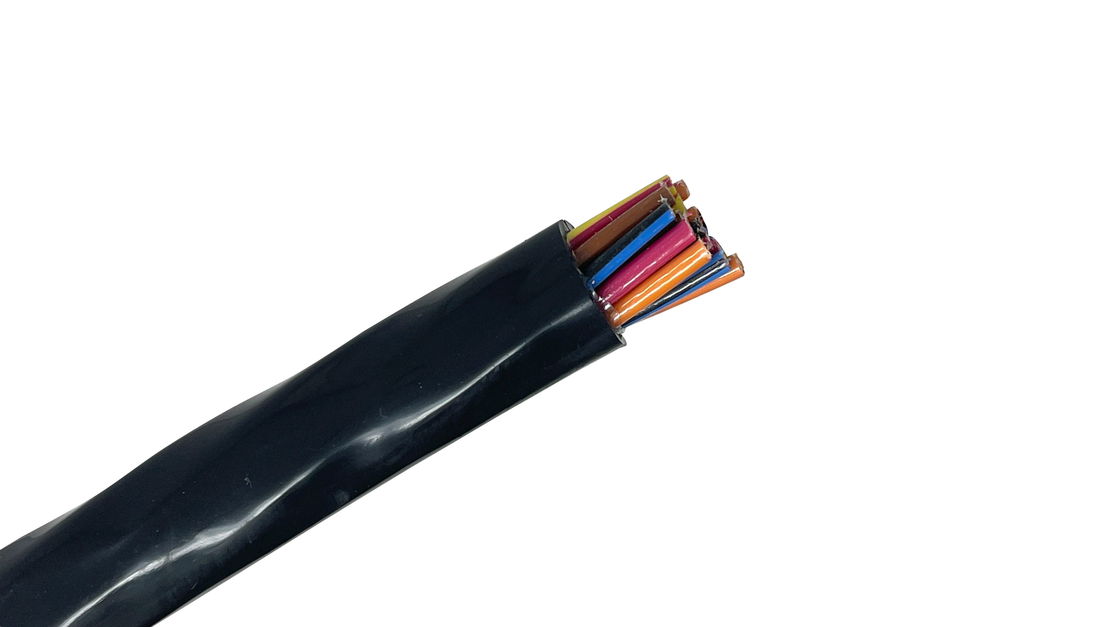 10-15C Tray Cable, Copper THHN/THWN-2 PVC 600V Type TC-ER, Sunlight Resistant and Direct Burial rated industrial power wire.