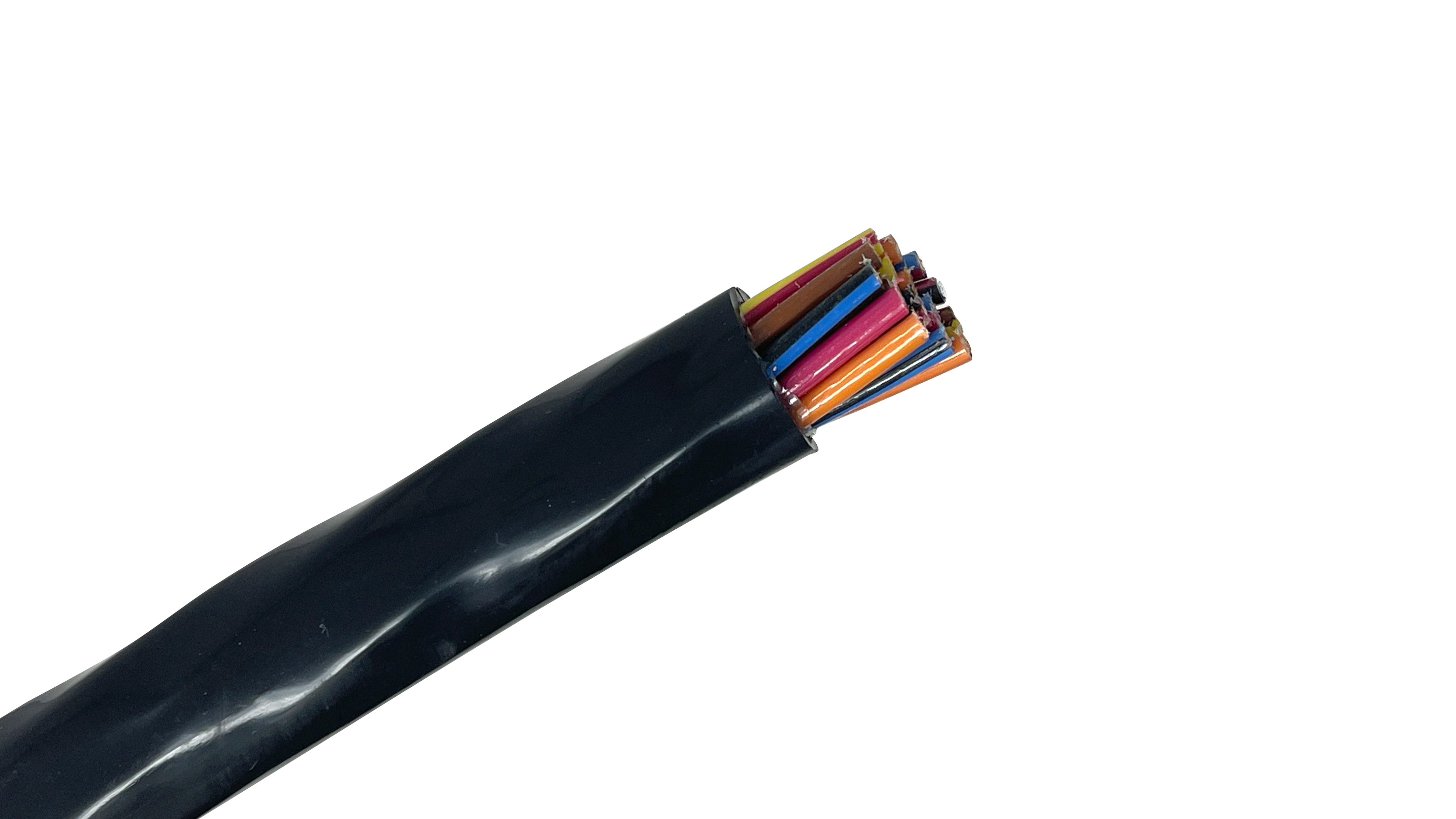 12-19C Tray Cable, Copper THHN/THWN-2 PVC 600V Type TC-ER, Sunlight Resistant and Direct Burial rated industrial power wire.