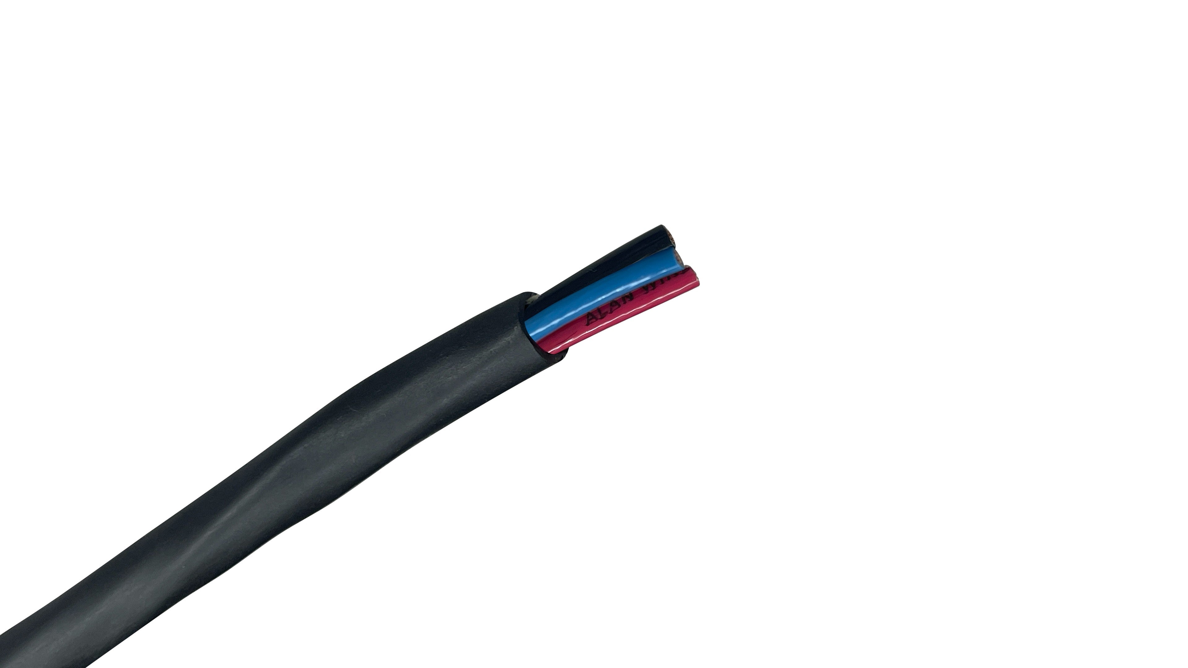 18 AWG 3-Conductor TFFN/PVC Tray Cable, 600V multi-conductor control wire for industrial automation and machinery.