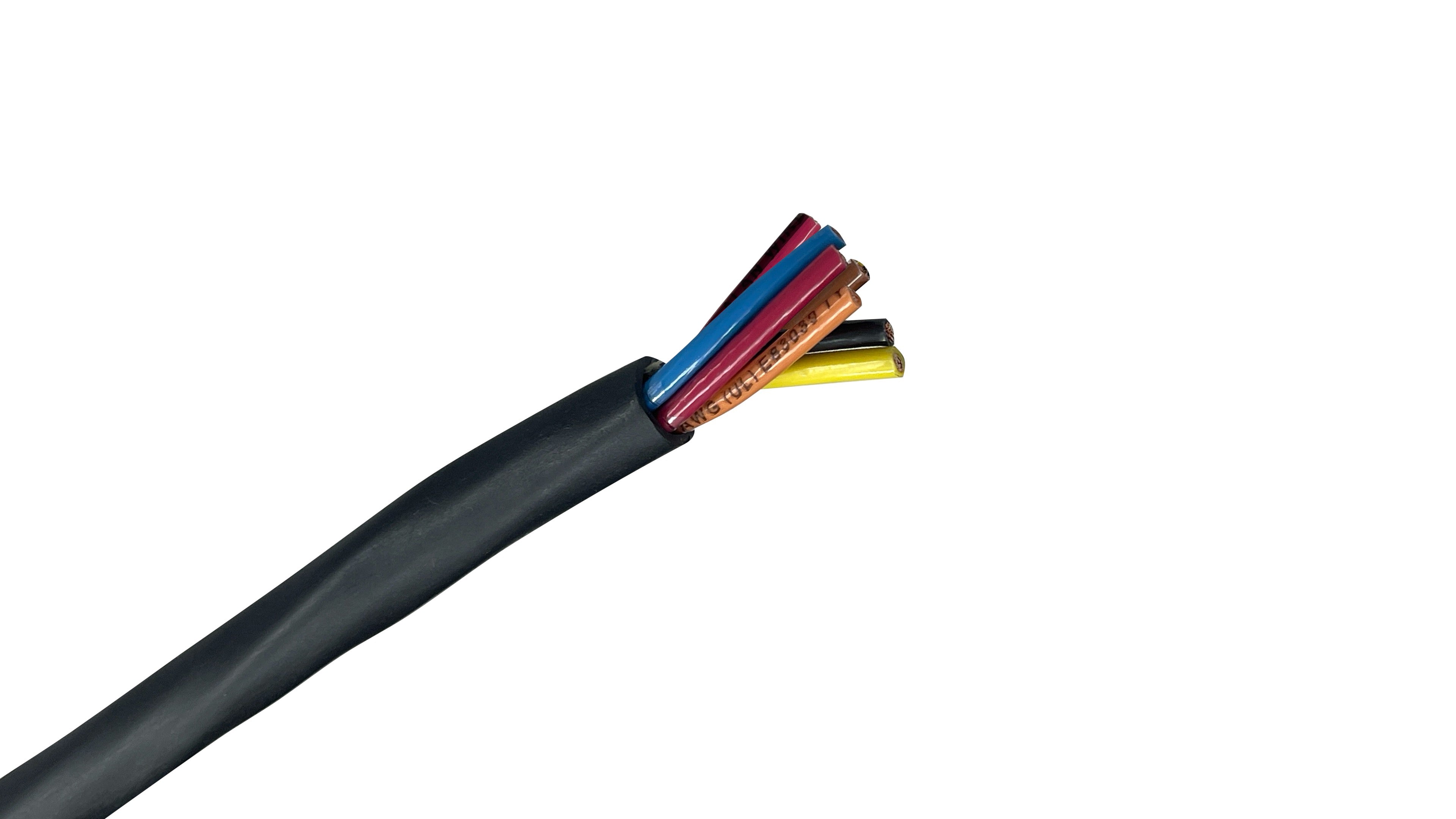 10-7C Tray Cable, Copper THHN/THWN-2 PVC 600V Type TC-ER, Sunlight Resistant and Direct Burial rated industrial power wire.