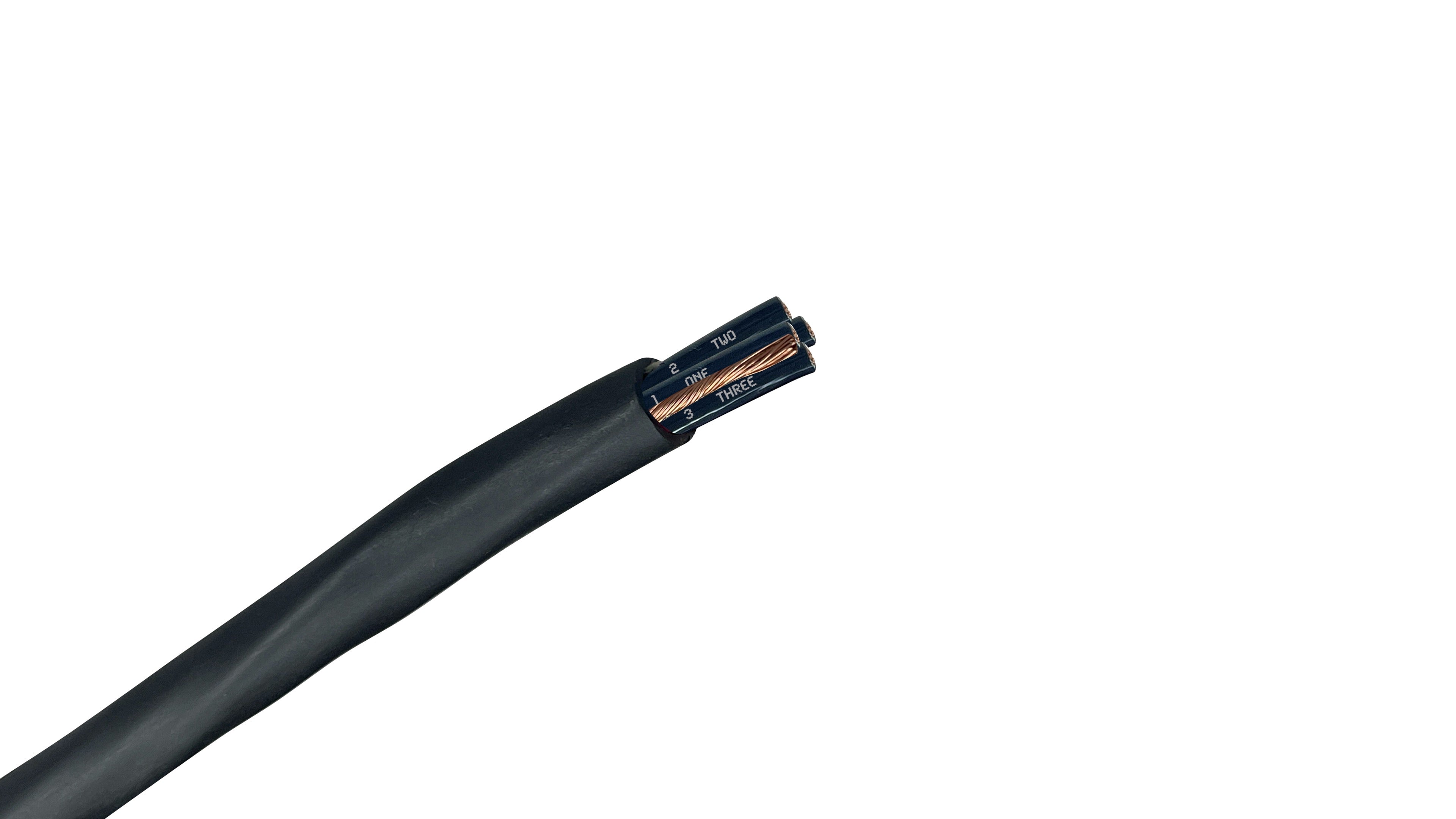 2-4C Tray Cable with Ground, Copper THHN/THWN-2 PVC 600V Type TC-ER, Sunlight Resistant and Direct Burial rated industrial power wire.