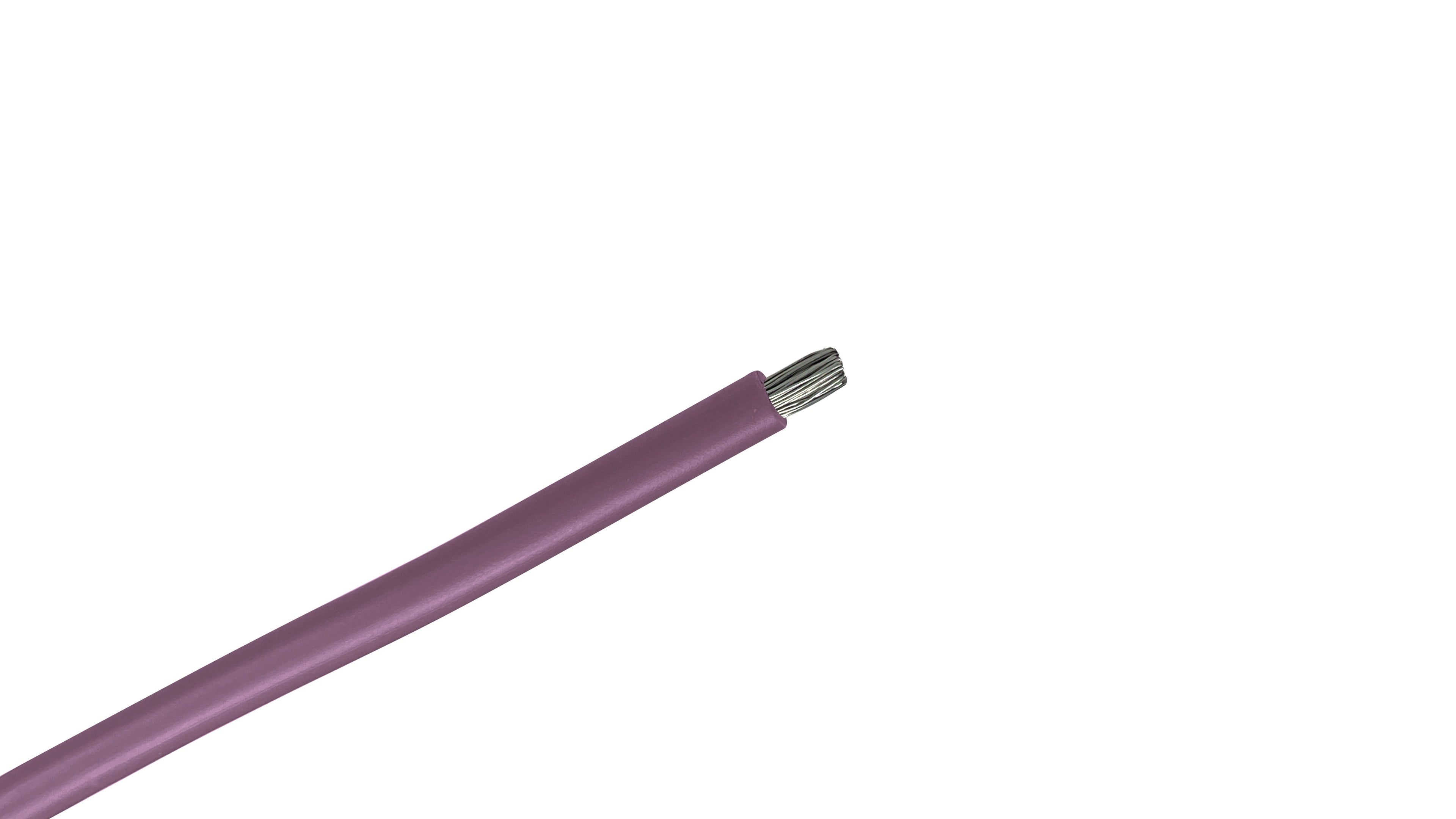16 AWG UL 3320 Purple SIS Wire, 90°C VW-1 600V XLPE insulated switchboard wire for control panels.