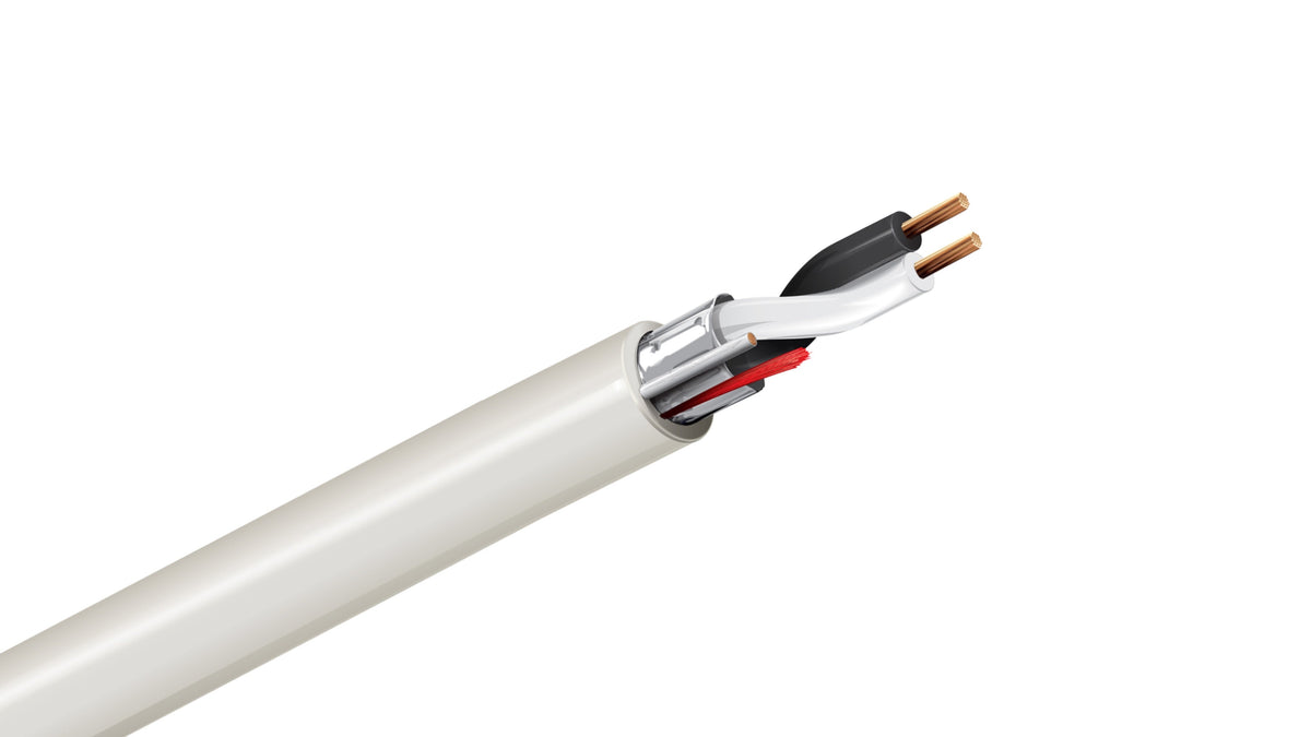 Belden Riser Cable Belden 5400FE | 20/2 Stranded Shielded CMR Riser Security & Audio Cable ...