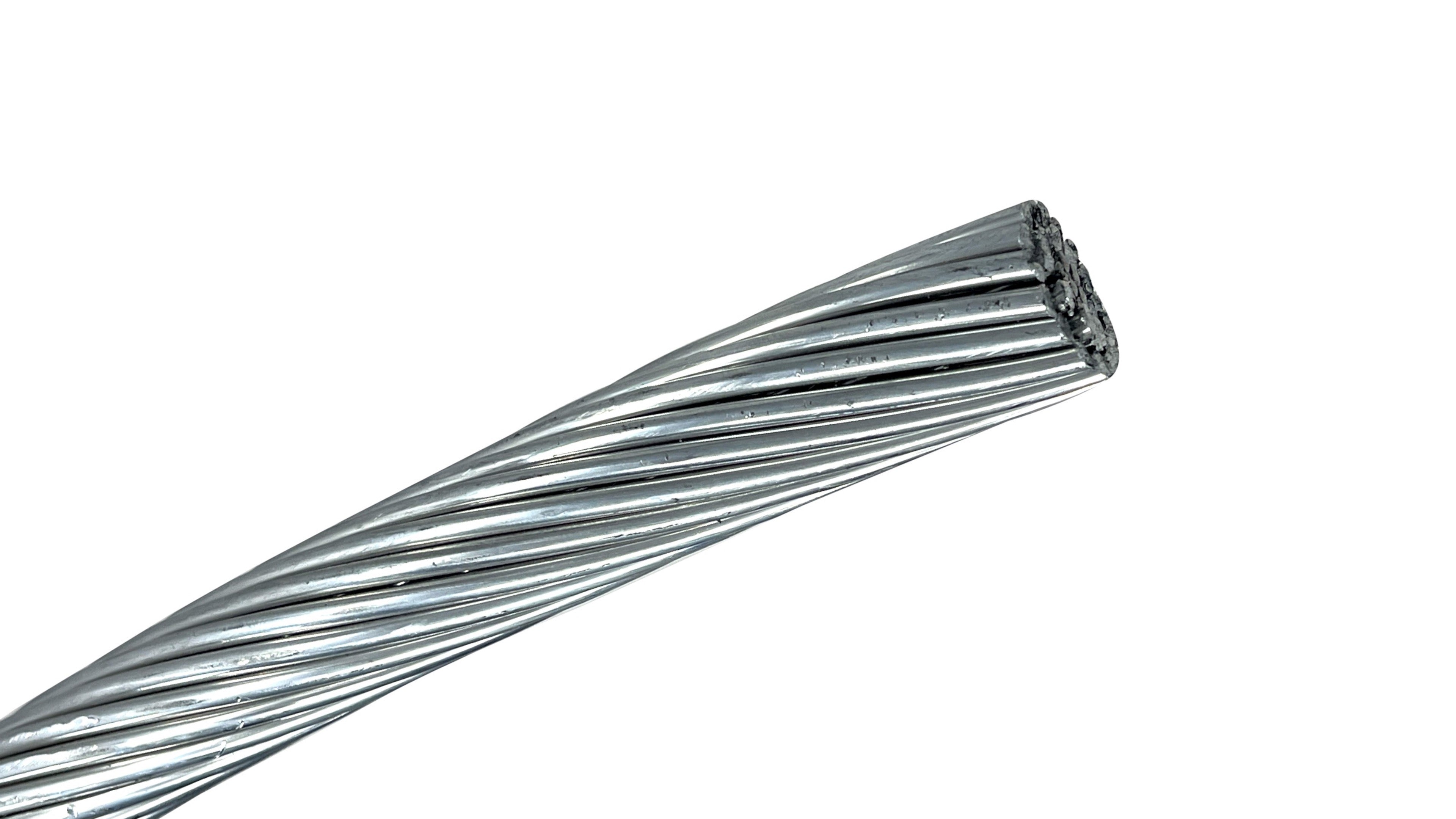 652.4 MCM Elgin AAAC Conductor, 6201-T81 High-Strength Aluminum Alloy, 19 Strands, Overhead Transmission & Distribution Wire.