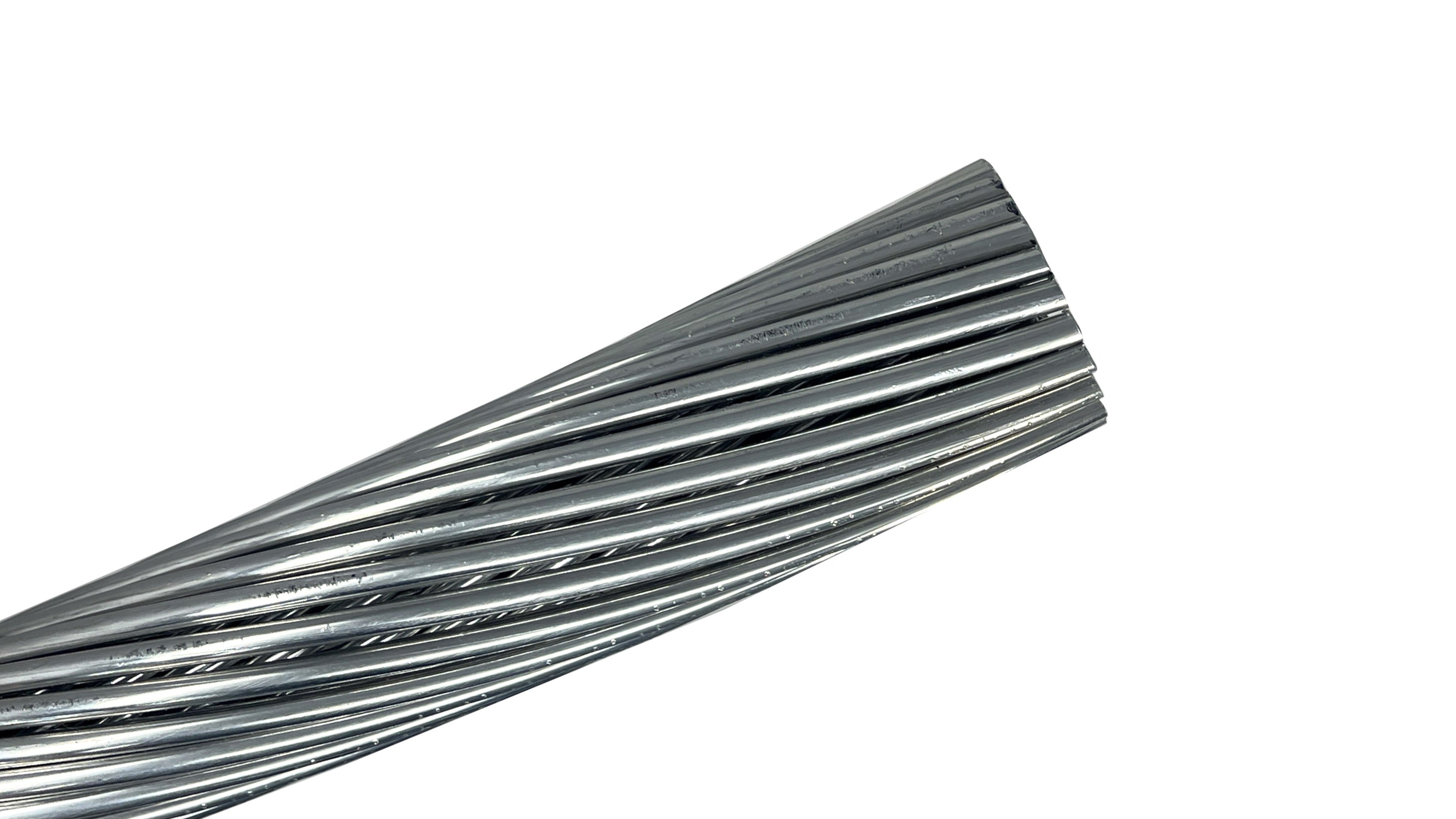 740.8 MCM Flint AAAC Conductor, 6201-T81 High-Strength Aluminum Alloy, 37 Strands, Overhead Transmission & Distribution Wire.