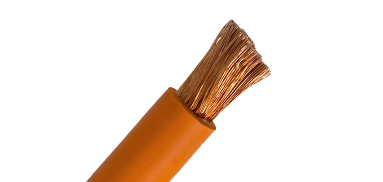 Extra Flexible Welding Cable Class M, fine-strand copper, EPDM jacketed, for welding and robotics applications.